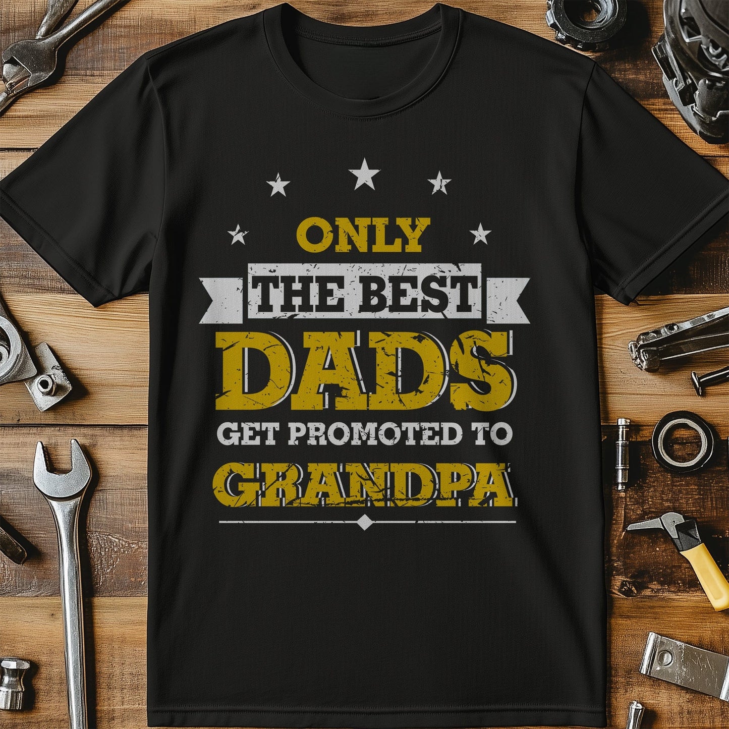 Best Dads Get Promoted T-shirt