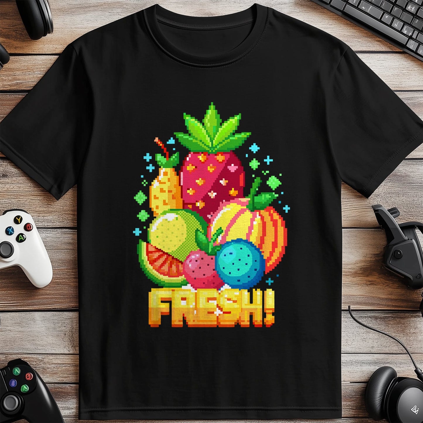 Pixel 29 T-Shirt Fruit