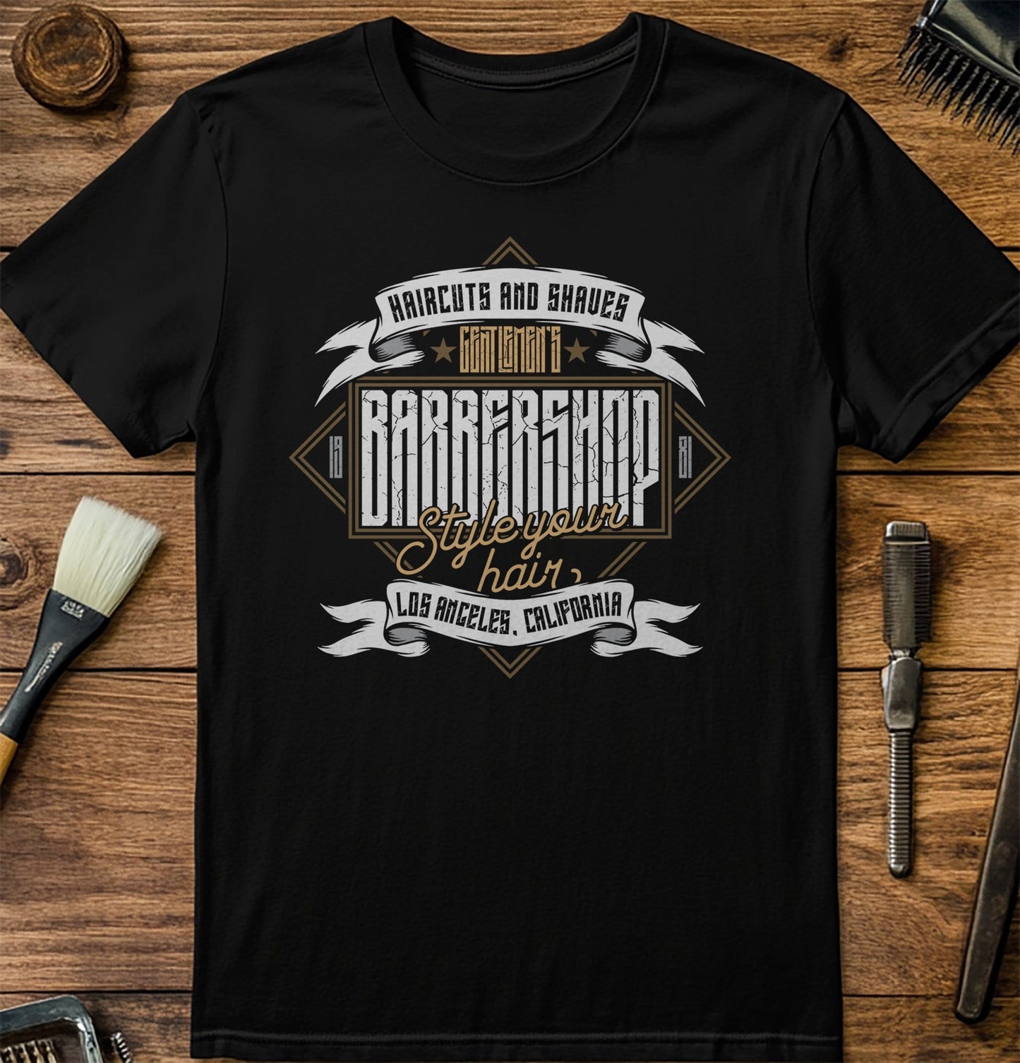 Barber Shop LA T-Shirt