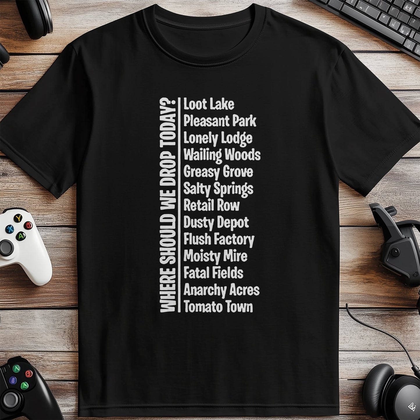 Where Should We Drop? Funny T-Shirt