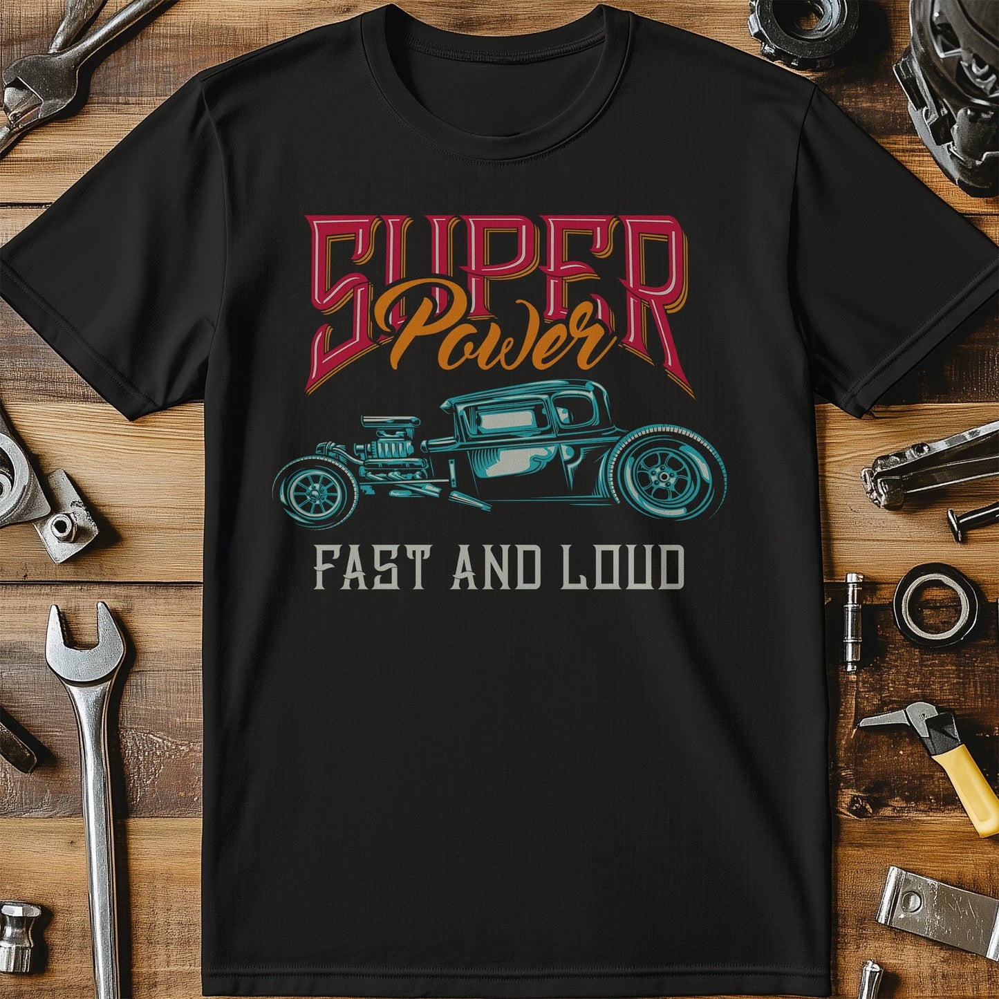 Hotrod Fast and Loud T-Shirt