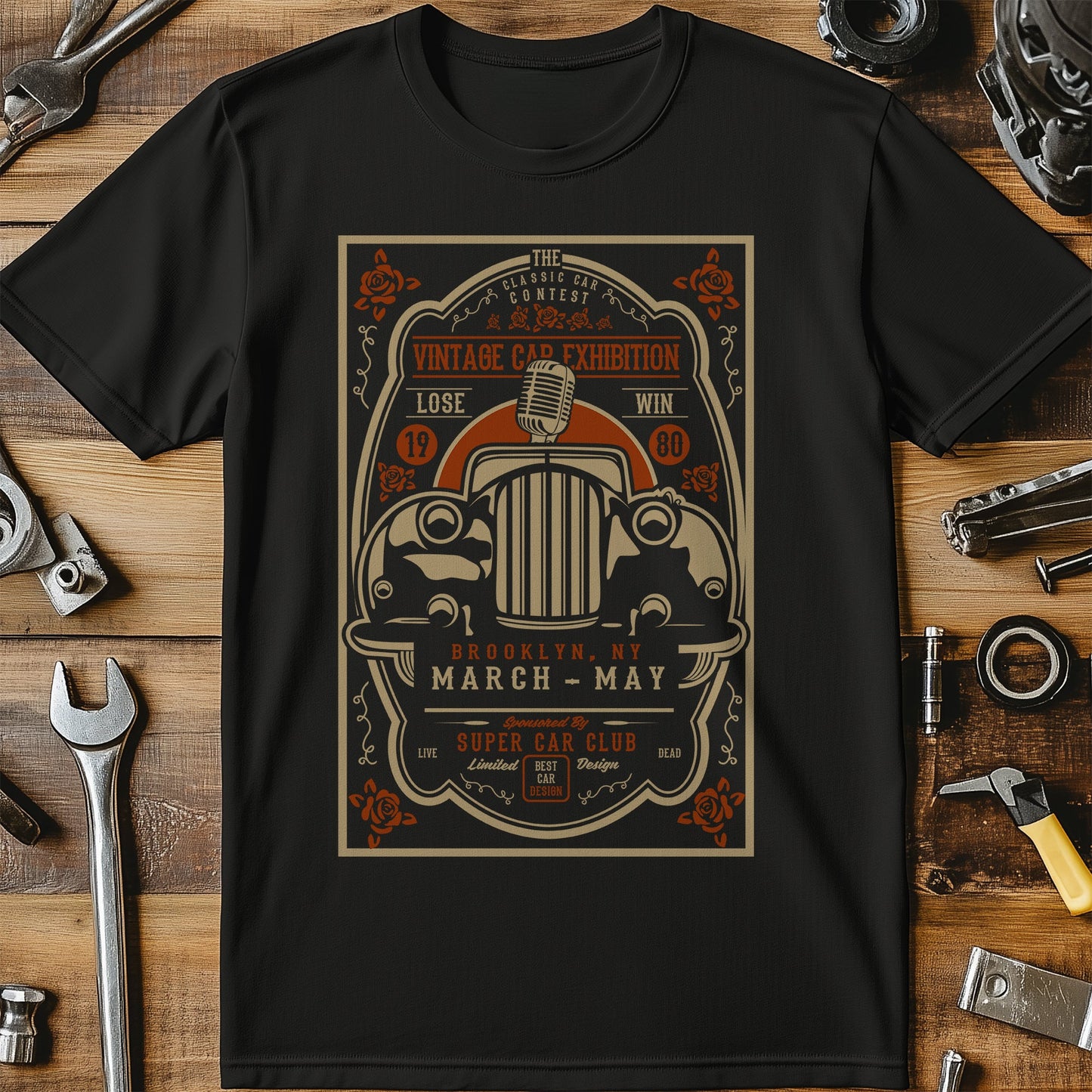 Vintage Car Exhibition T-Shirt
