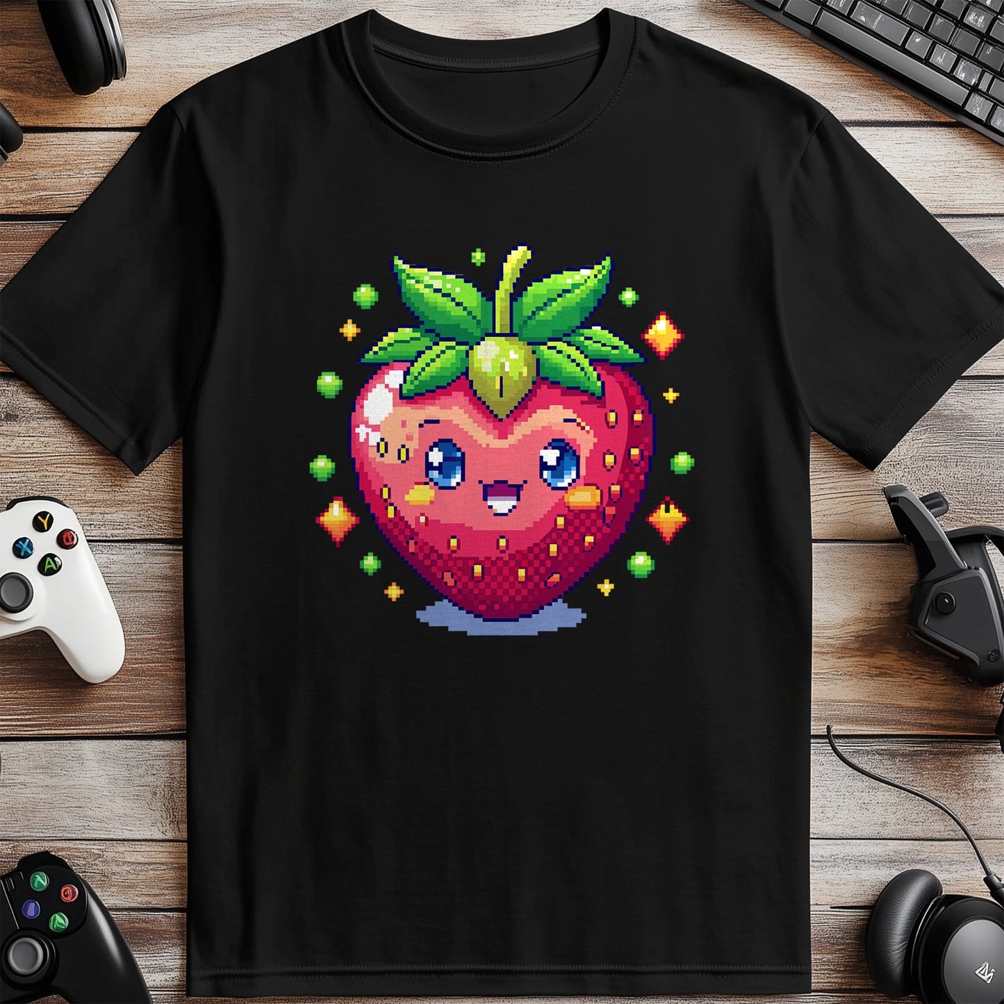 Pixel 80 Strawberry T-shirt