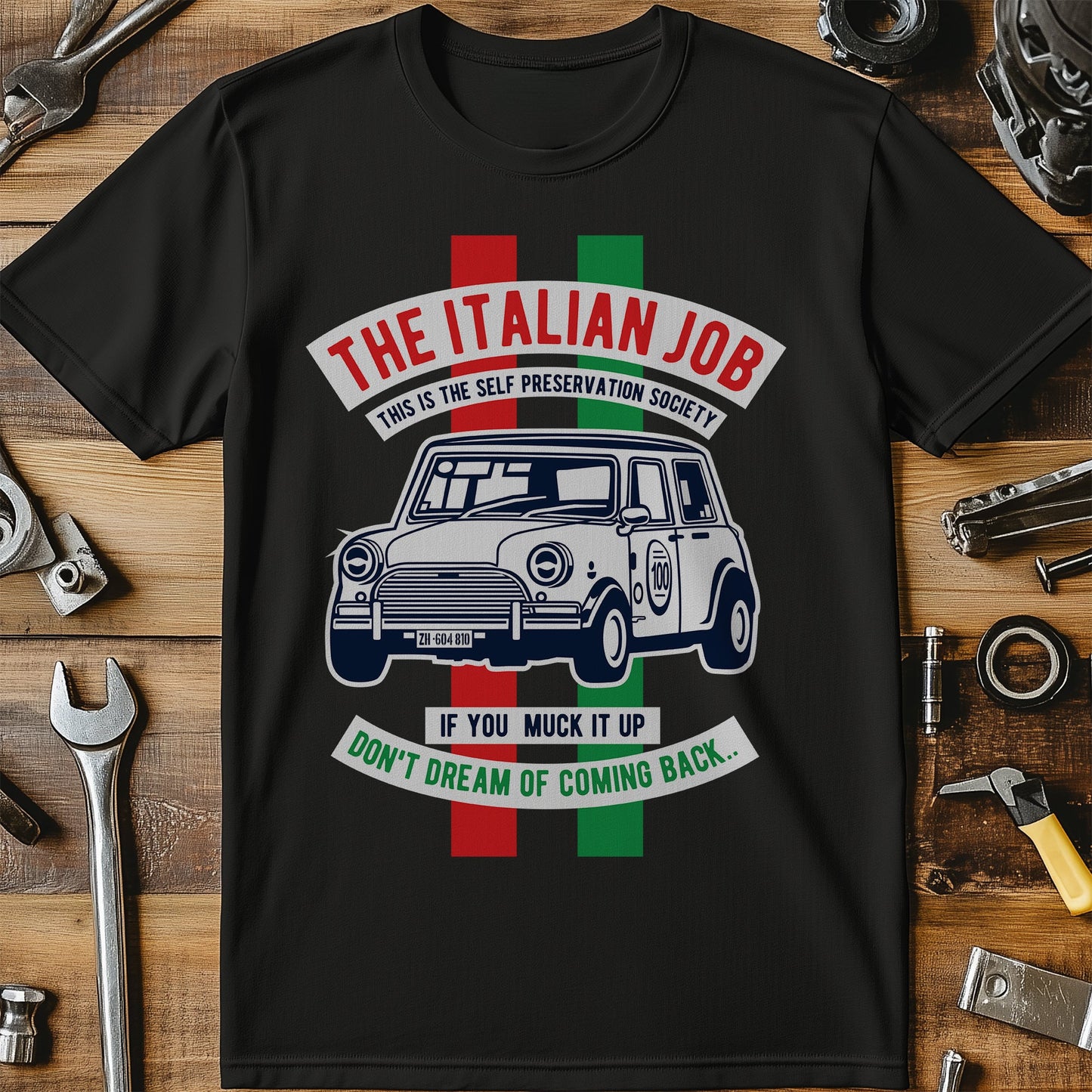Italian Mini Car T-Shirt
