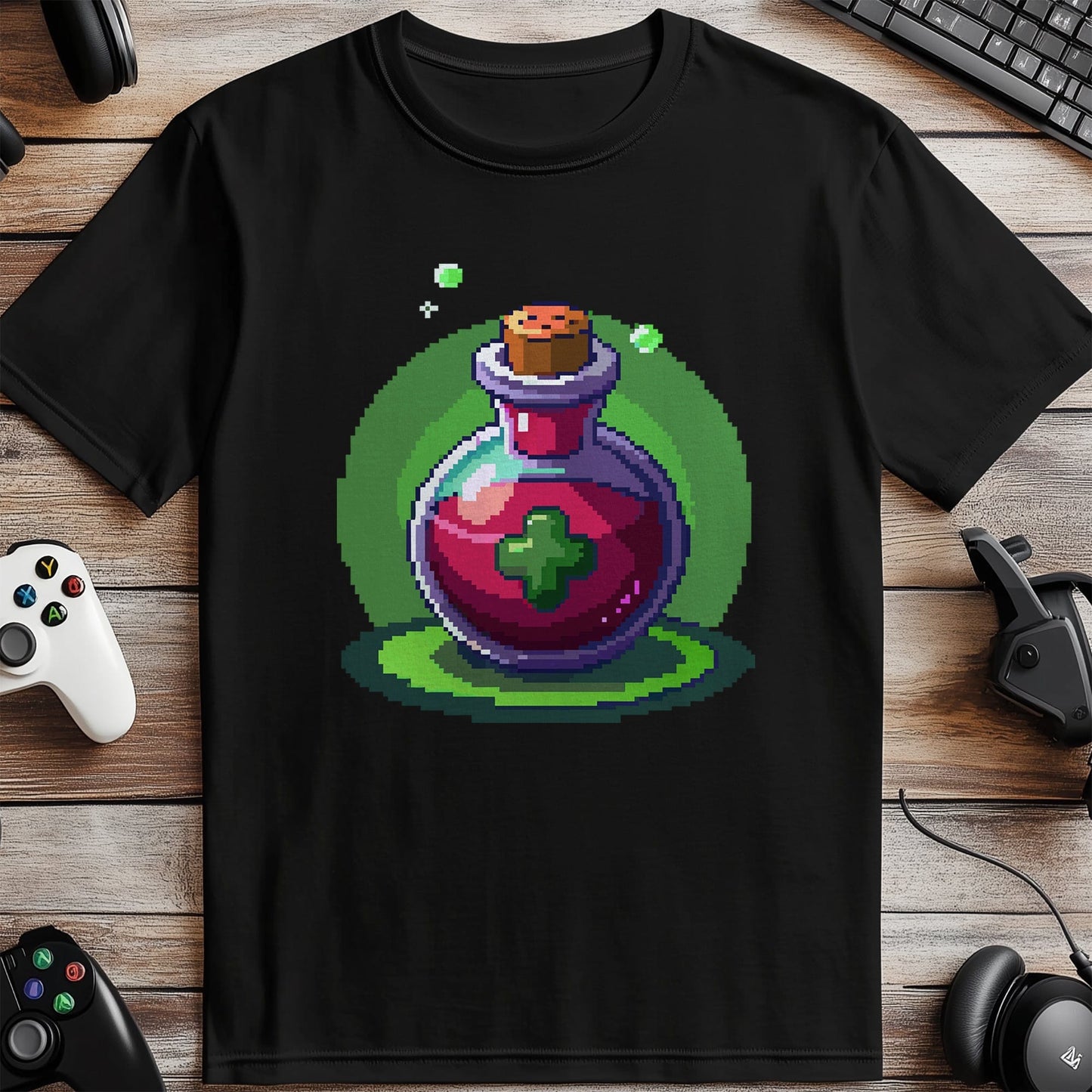Pixel 63 Potion Bottle t-shirt