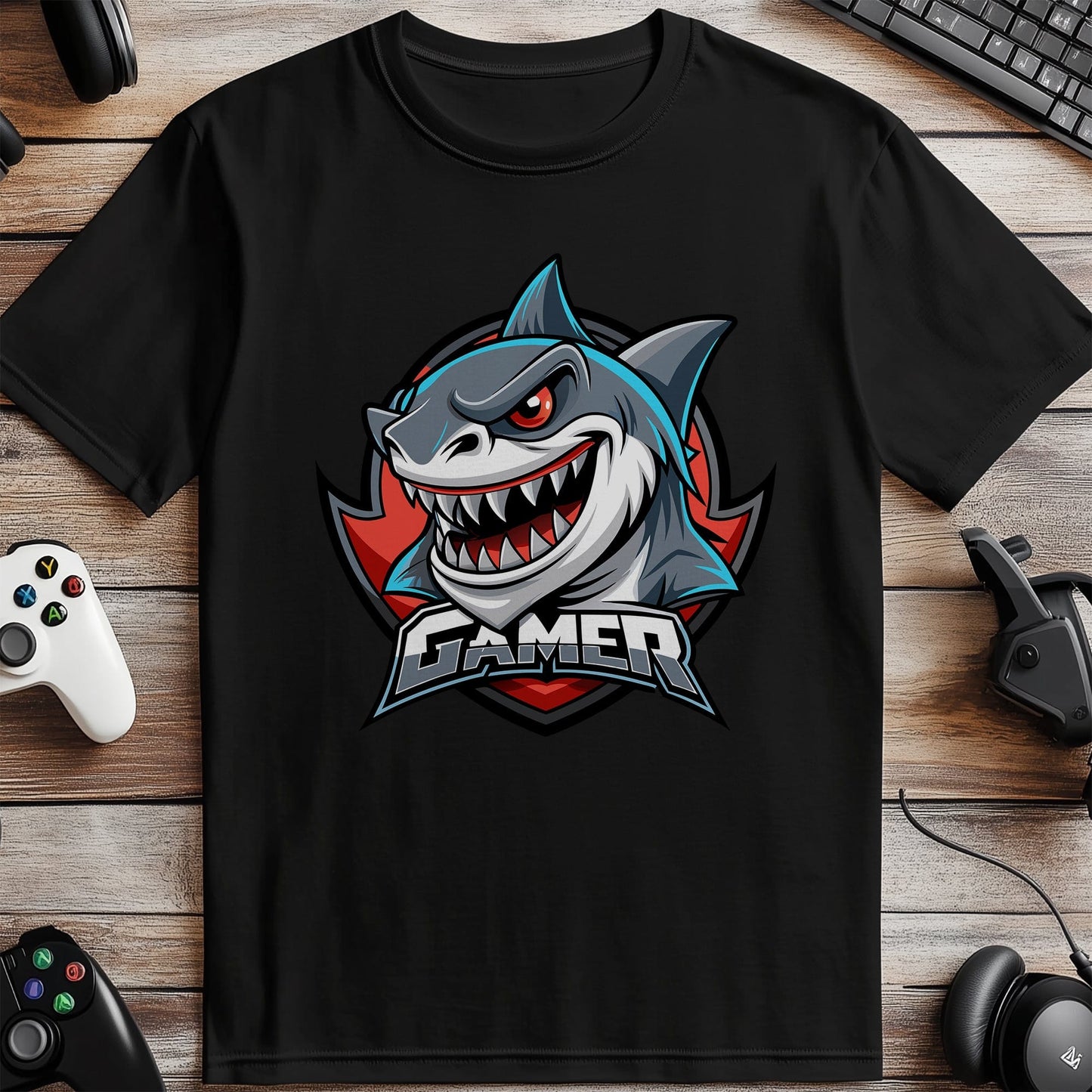 Gamer19 Shark Attack T-Shirt