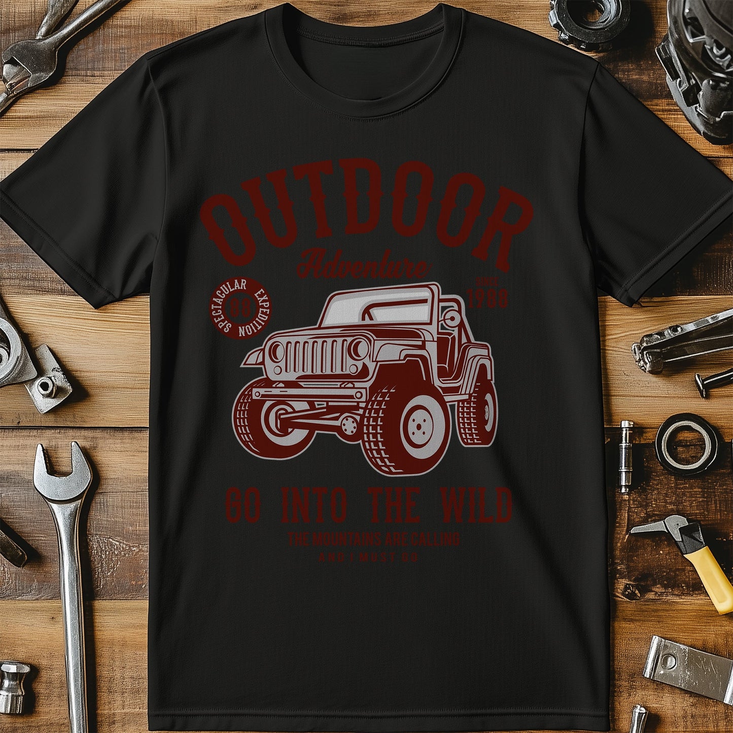 Outdoor Adventure Jeep T-shirt