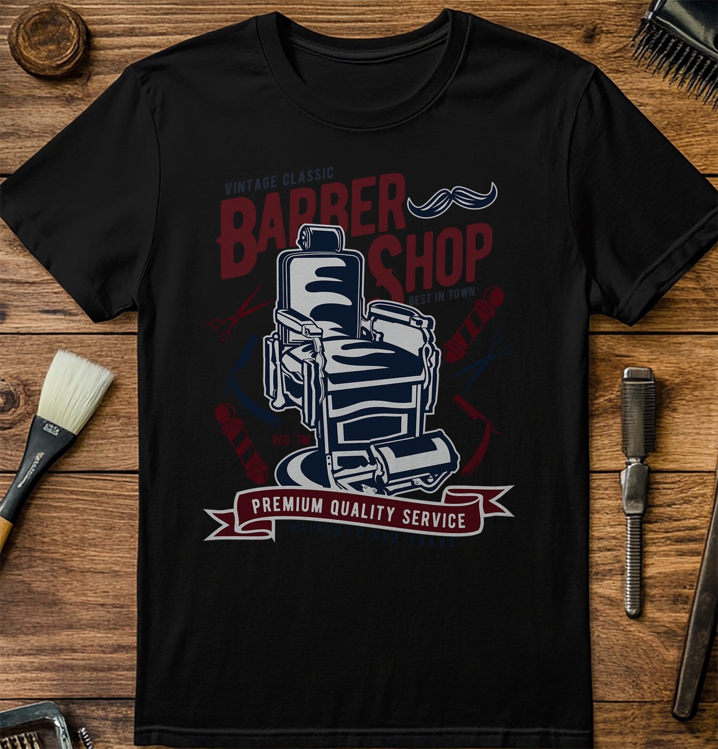 Vintage Barber Shop T-shirt