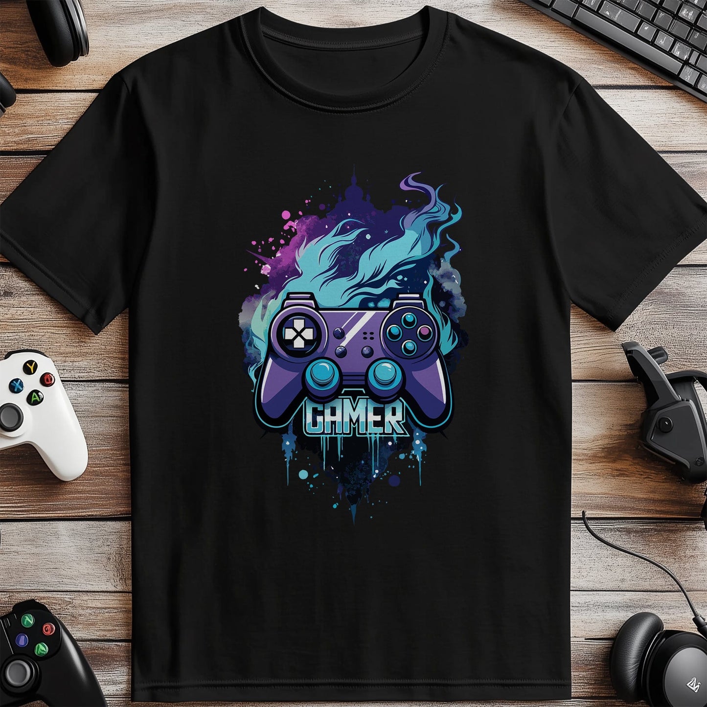 Gamer4 Flame controller T-Shirt