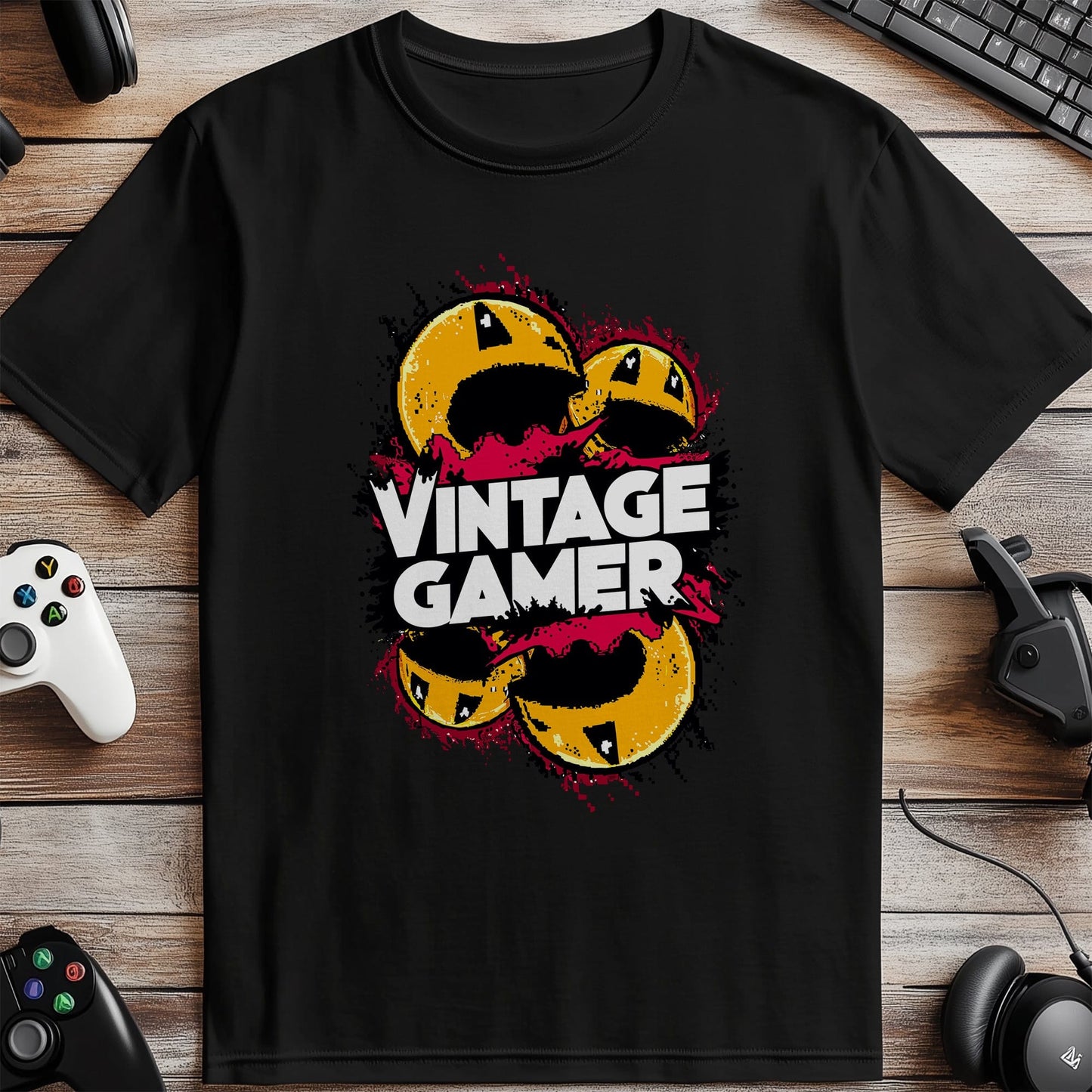 Gamer28 Vintage Gamer T-Shirt
