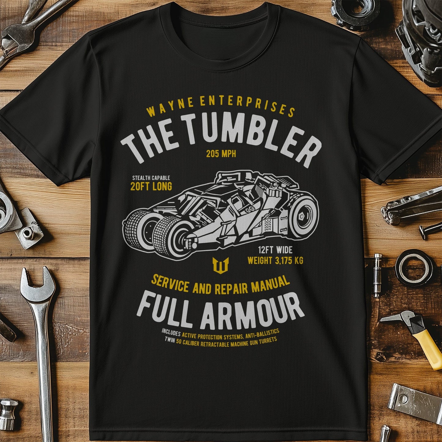 Bat Tumbler T-Shirt
