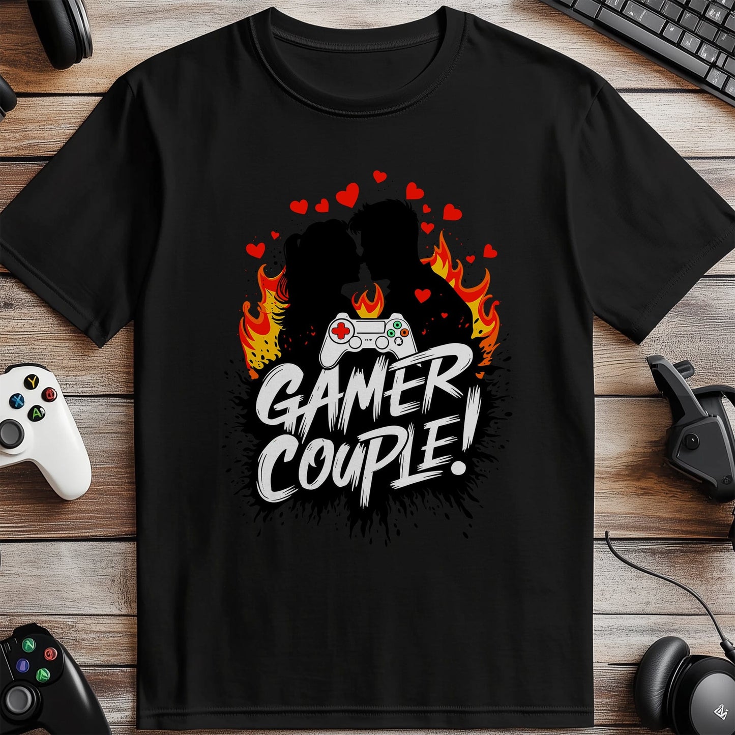 Gamer83 Gamer Couple T-Shirt