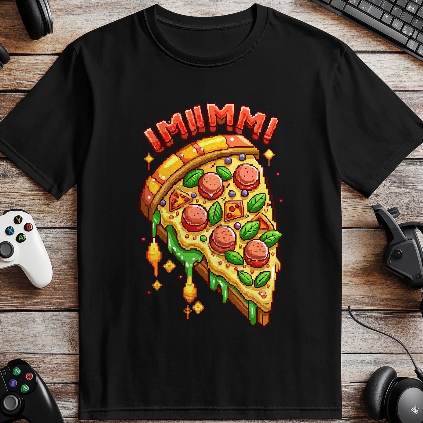Pixel 67 Pizza T-shirt