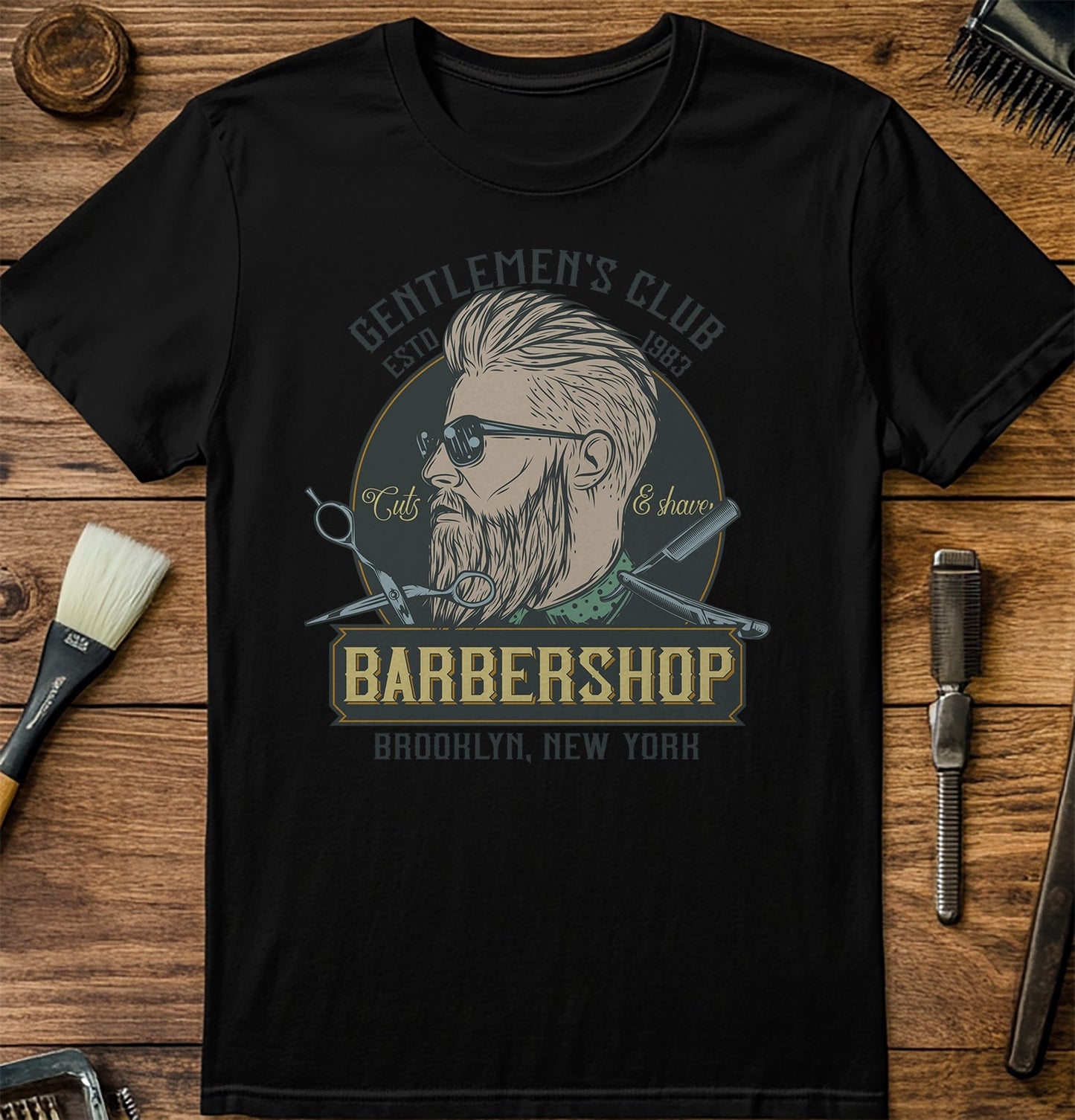 Gentlemens Club Barber T-shirt