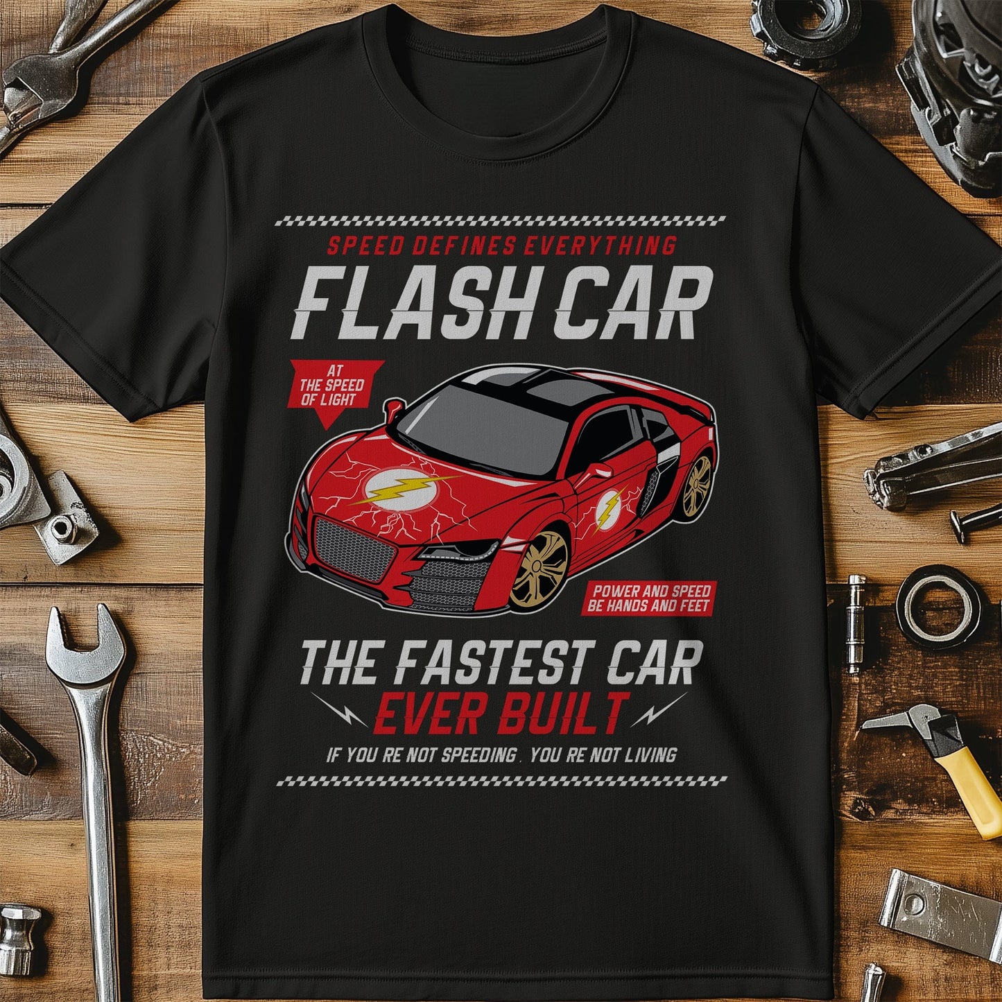 Flash Fastest Car T-Shirt