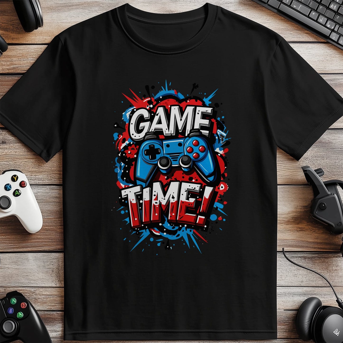 Gamer47 T-shirt Game time