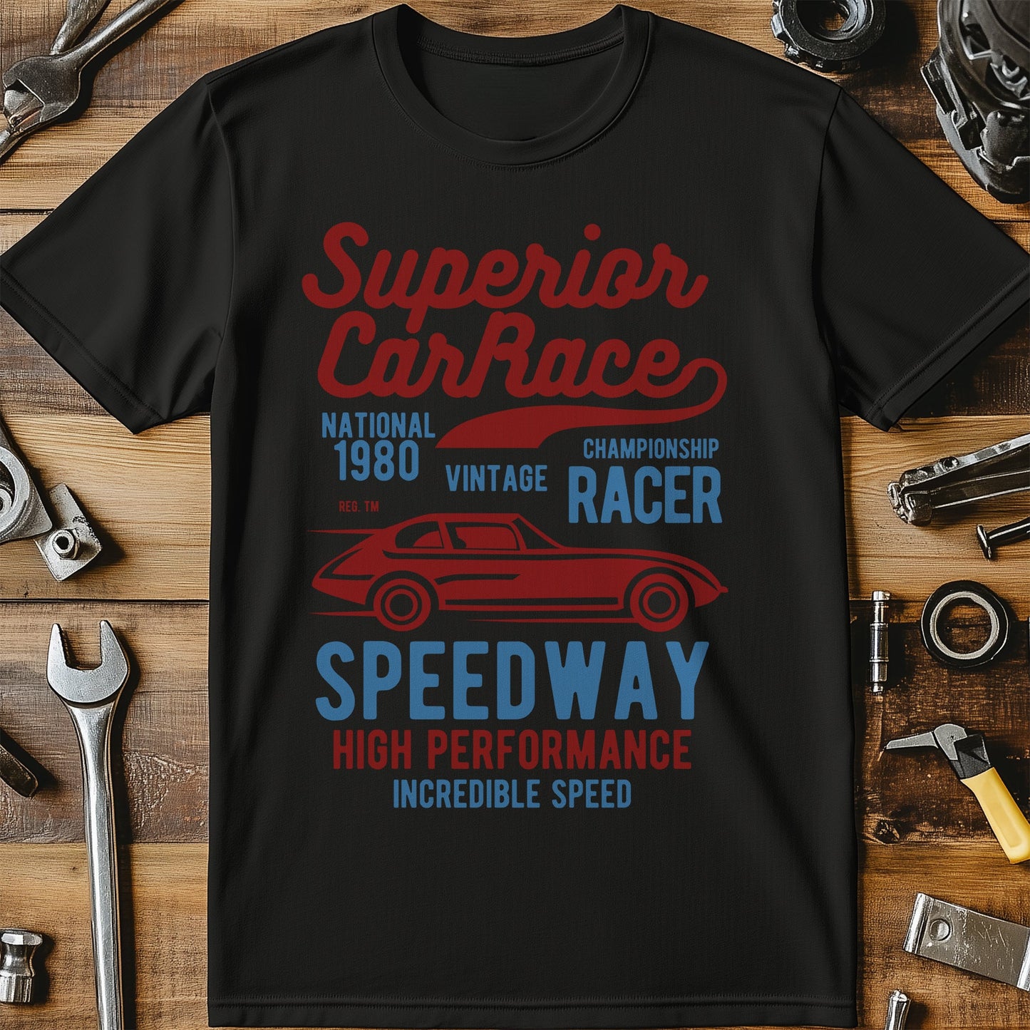 Superior Car Race T-Shirt