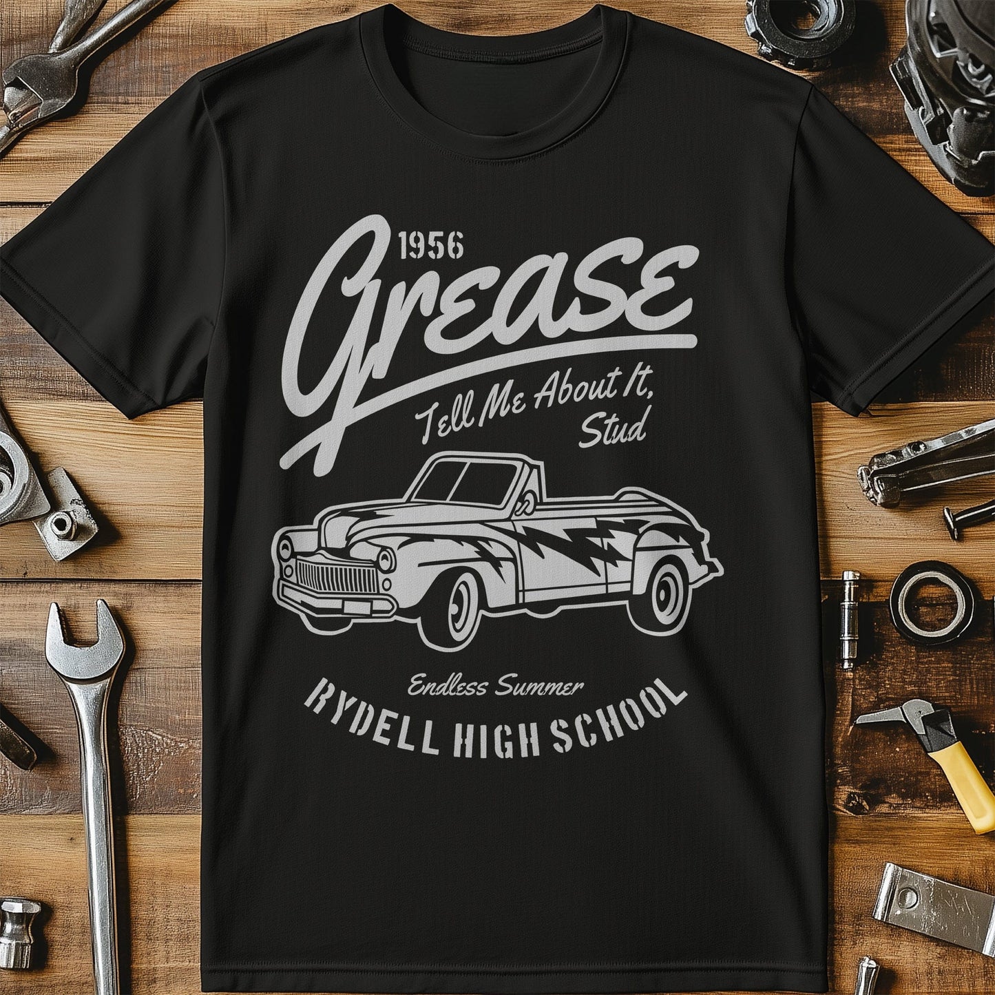 Grease Rydell High Car t-shirt