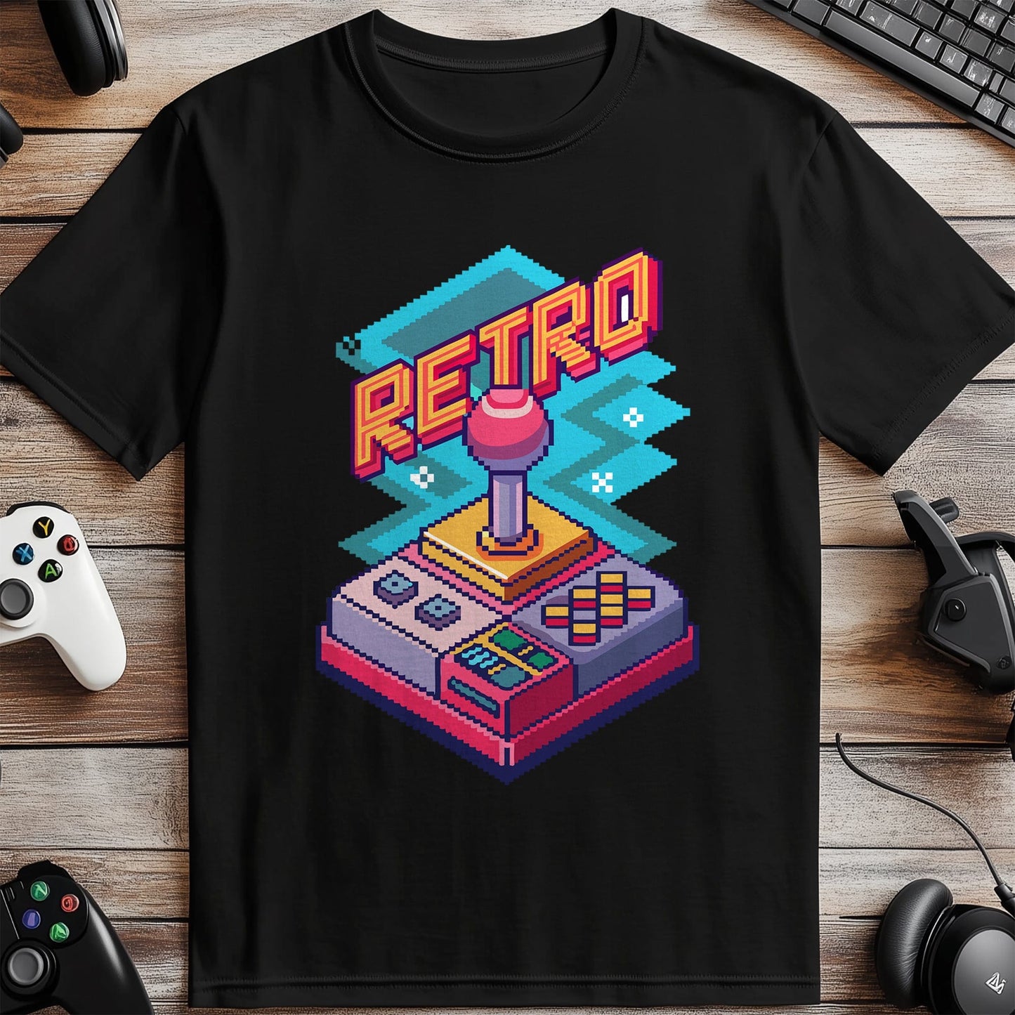 Pixel 69 T-Shirt  Retro Gamer