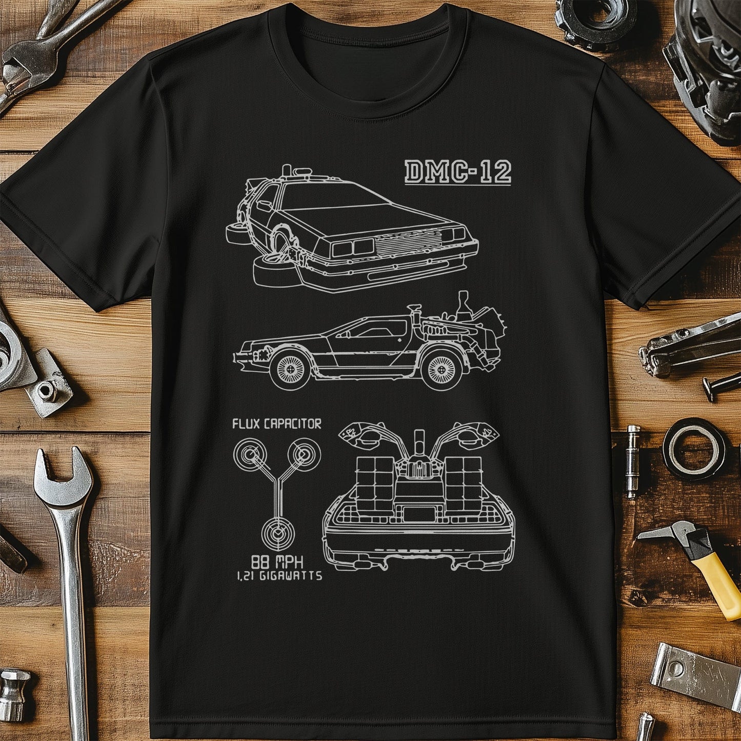 DMC Flux Capacitor T-shirt