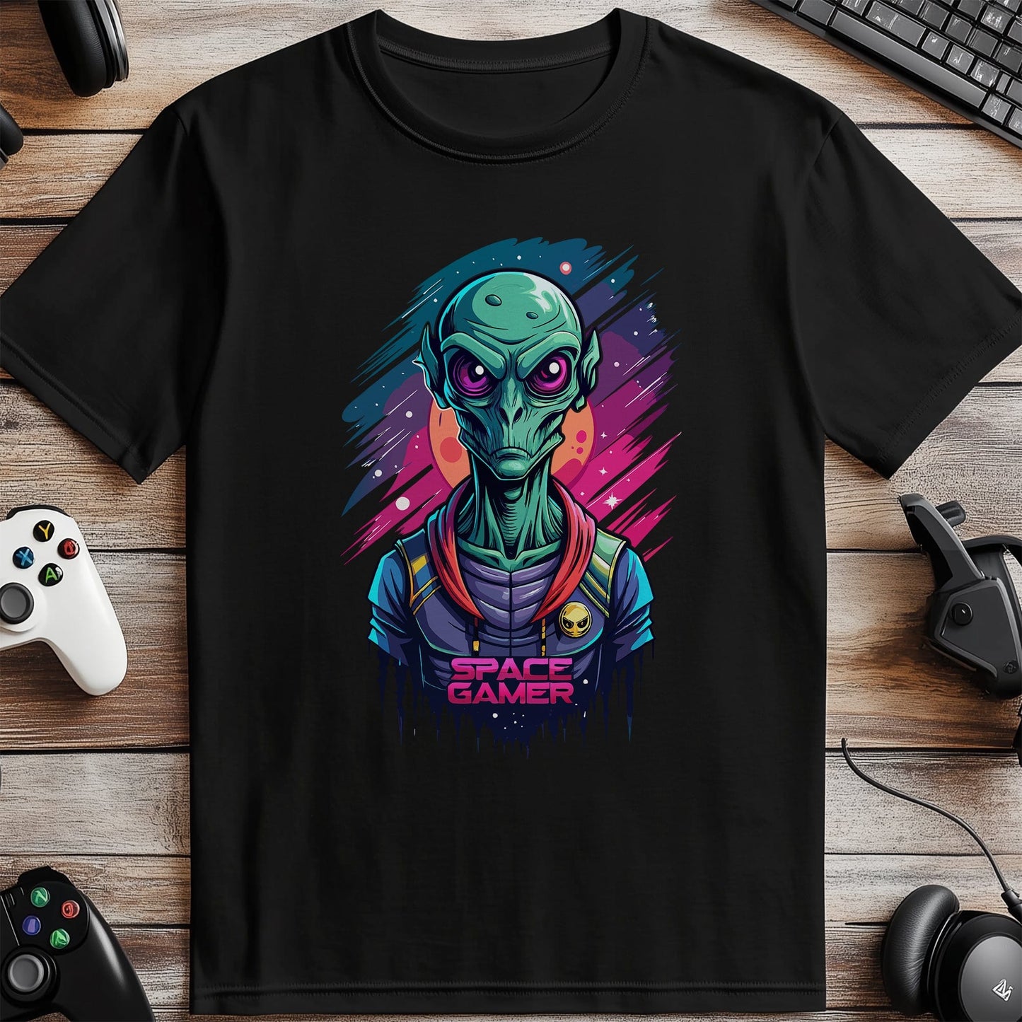 Gamer64 Alien Invasion T-Shirt