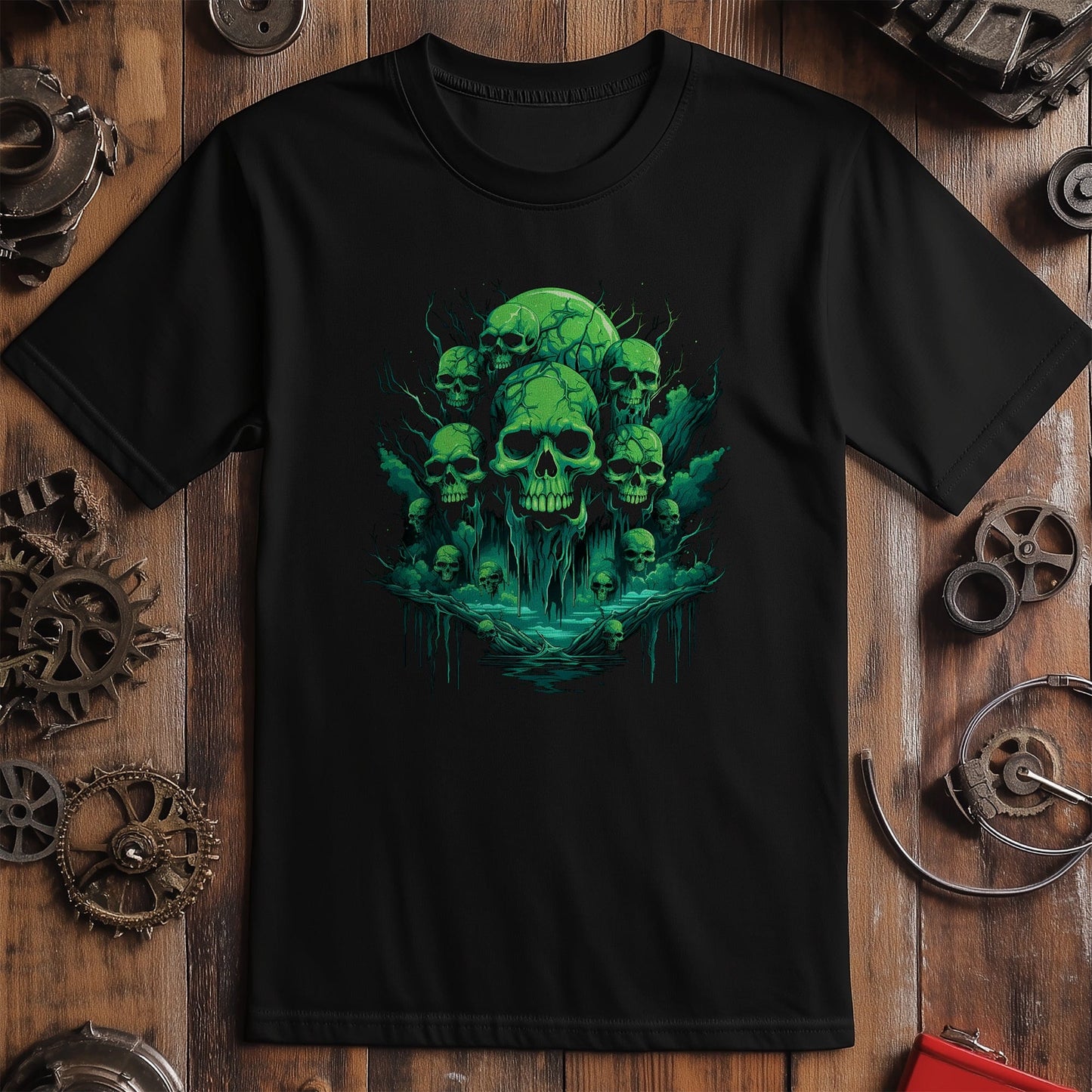 Necro-Skull-1 T-Shirt: Dive into