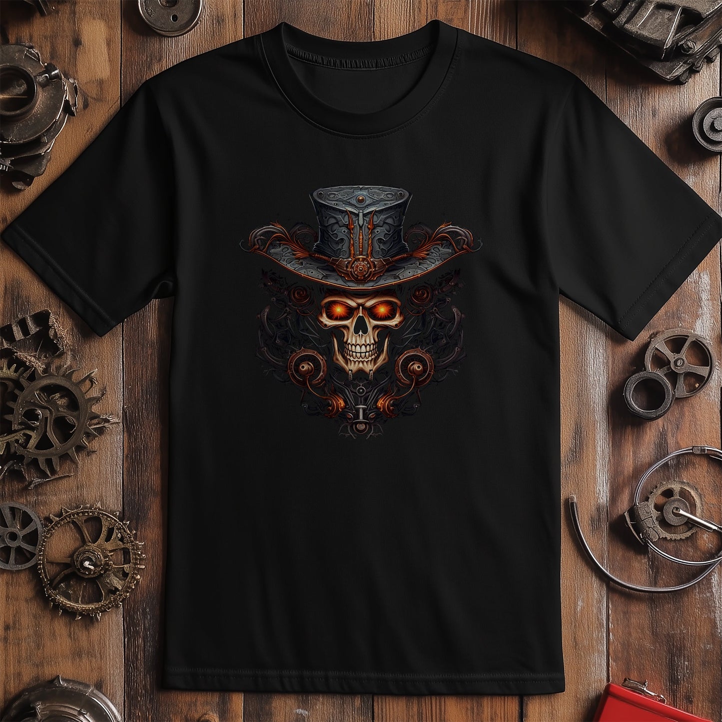 Skull Cowboy 1 T-shirt - Dapper and