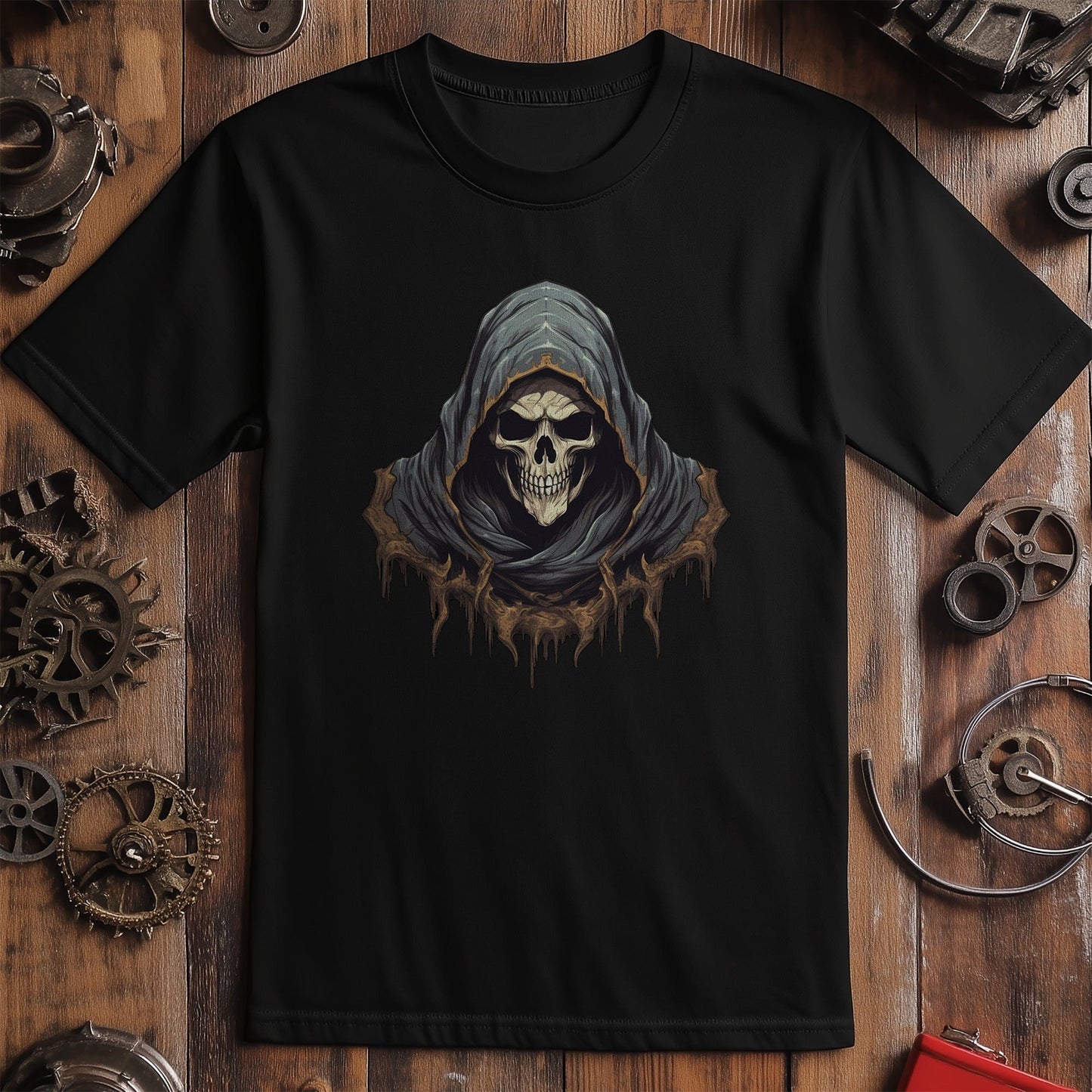 Grim Reaper Hood T-Shirt - Embrace