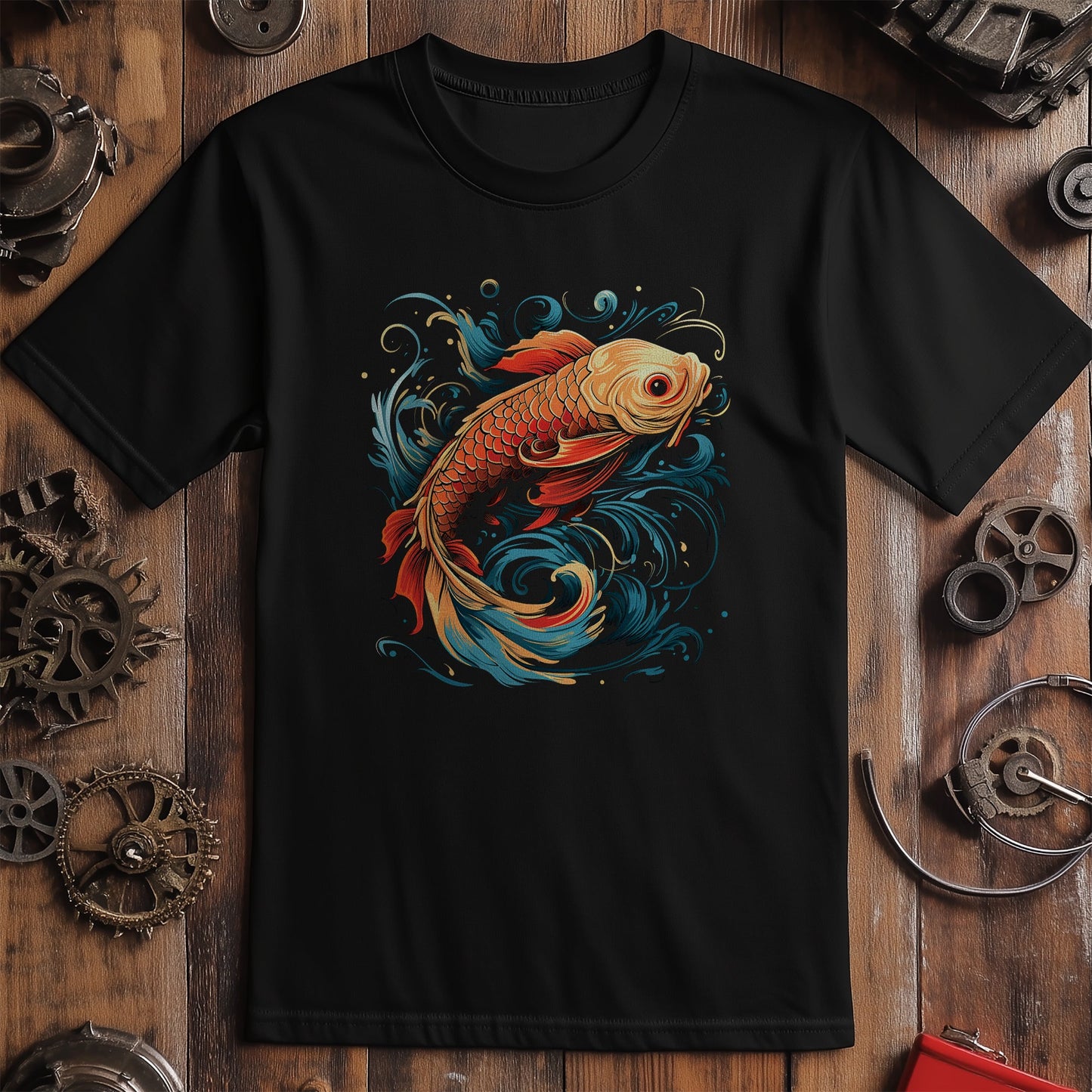Koi Fish 3 T-Shirt - Swim with