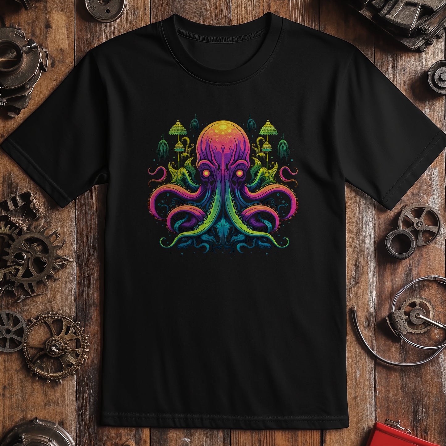Trippy Octopus T-shirt - Dive into