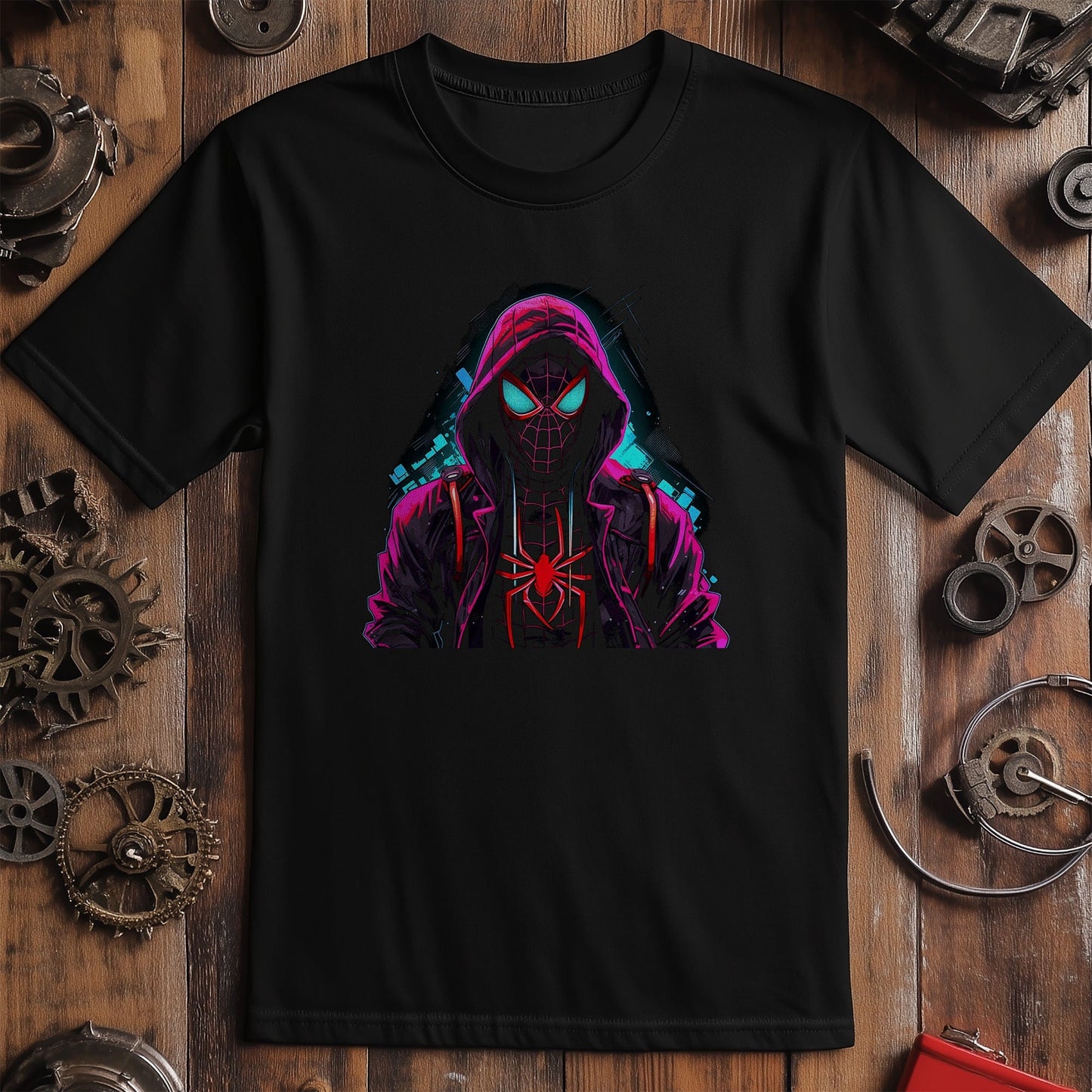 Cyberpunk Spider Hero T-Shirt -