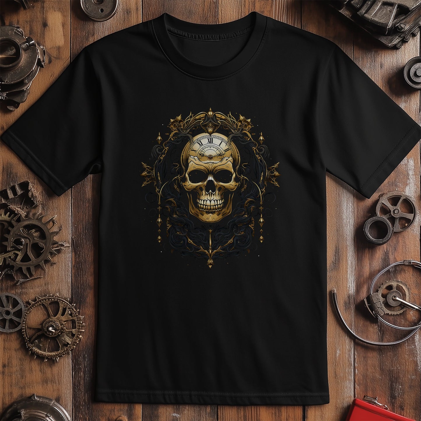 Time-Sku T-shirt - Skull-ingly