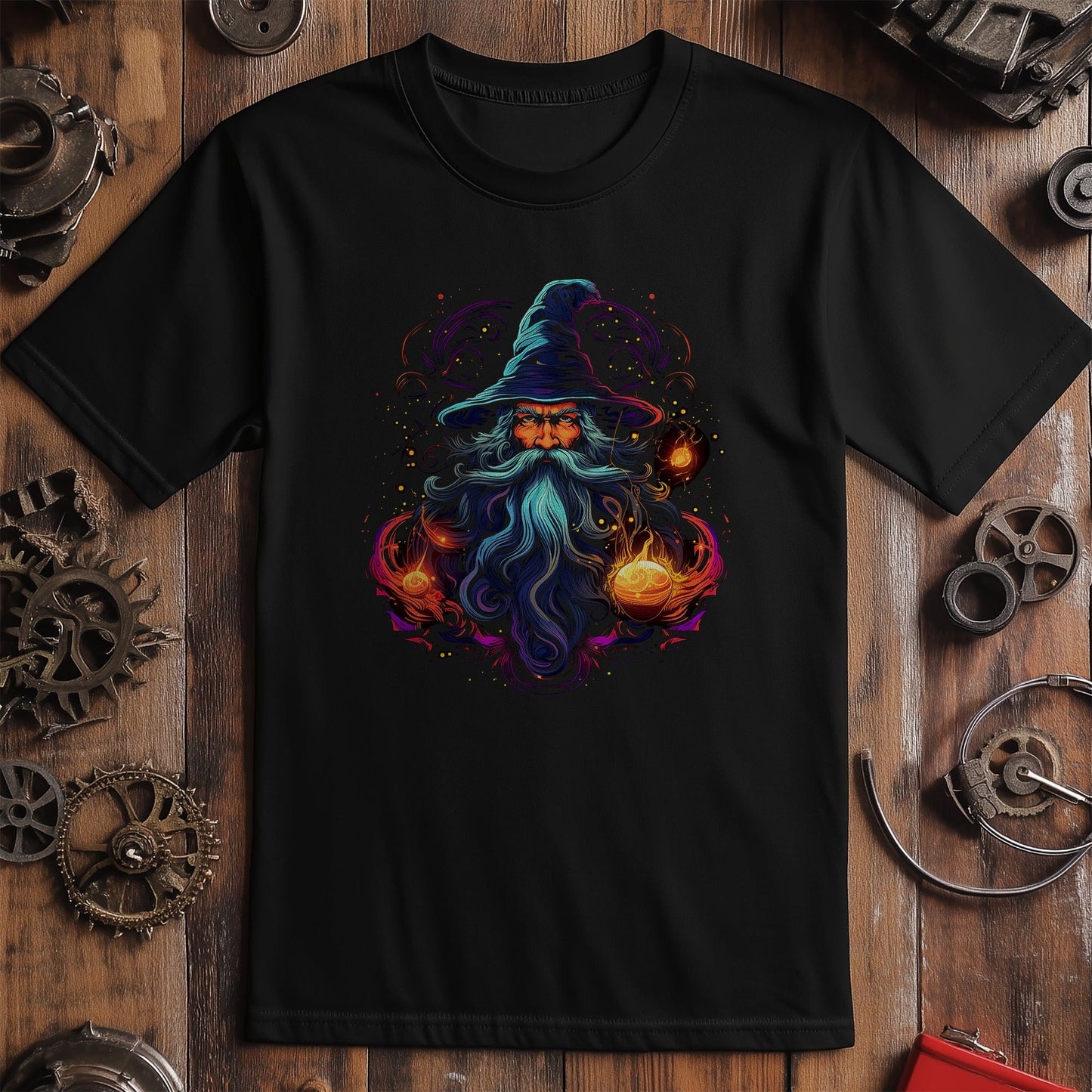 Trippy Wizard T-shirt - Channel Your