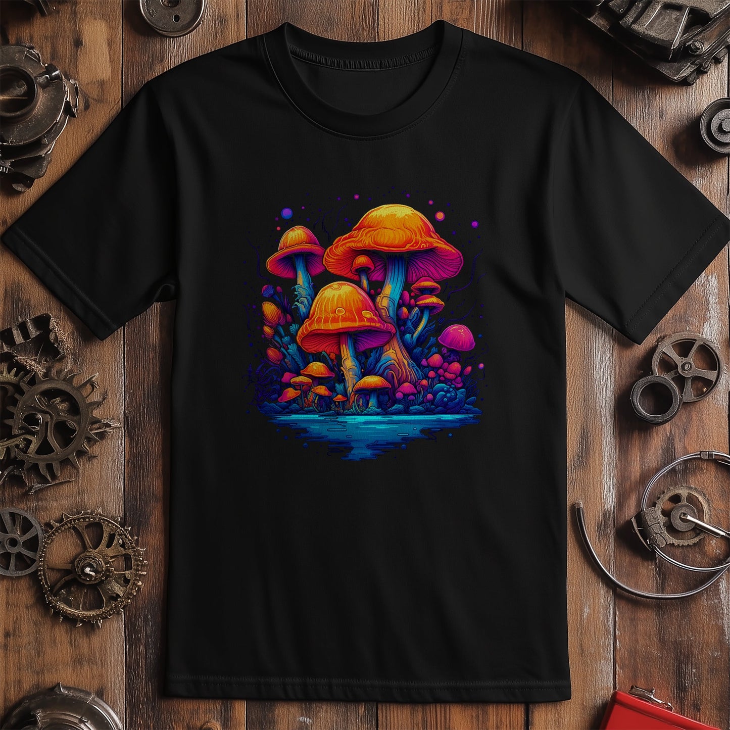 Trippy Mushroom 2 T-Shirt - Dive
