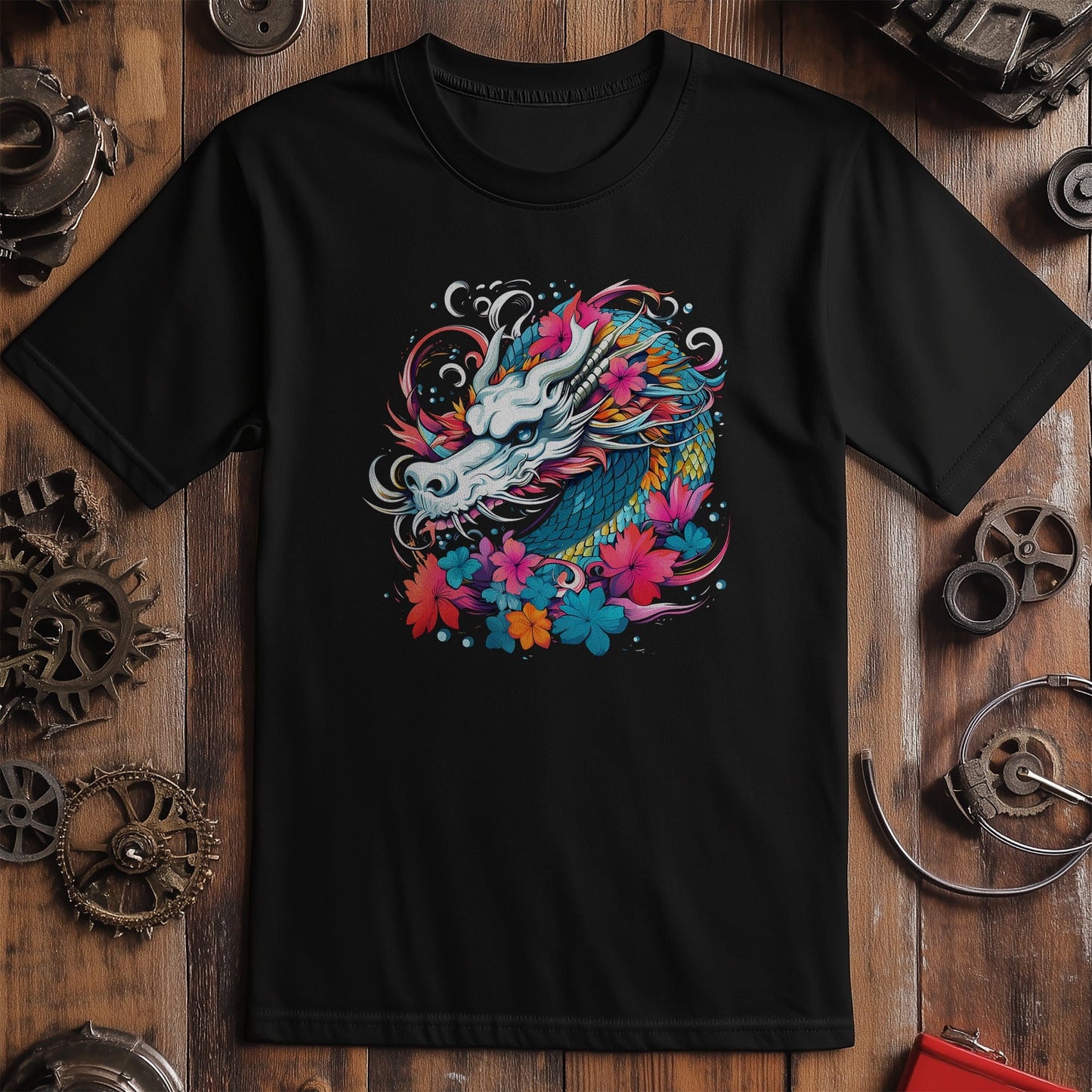 Japanese Dragon Head T-Shirt -