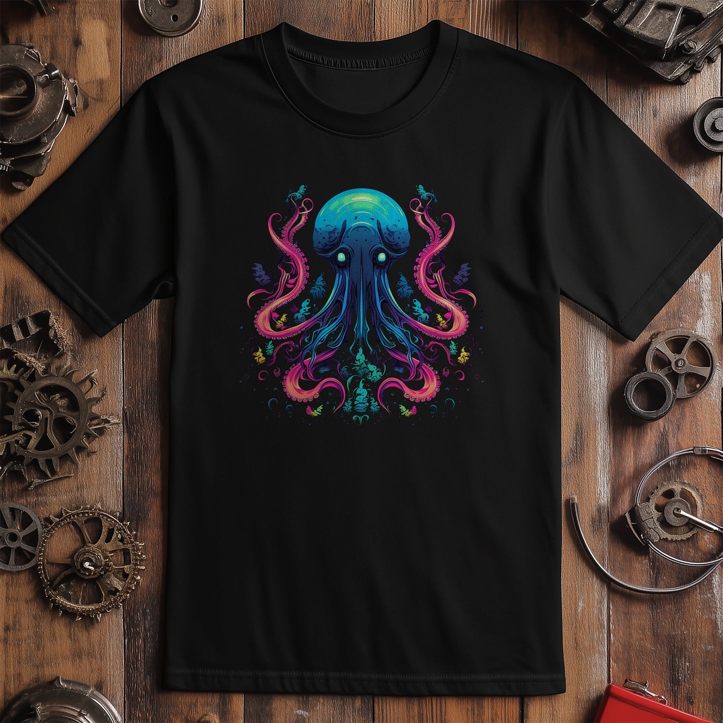 Trippy Octopus 2 T-Shirt - Dive into