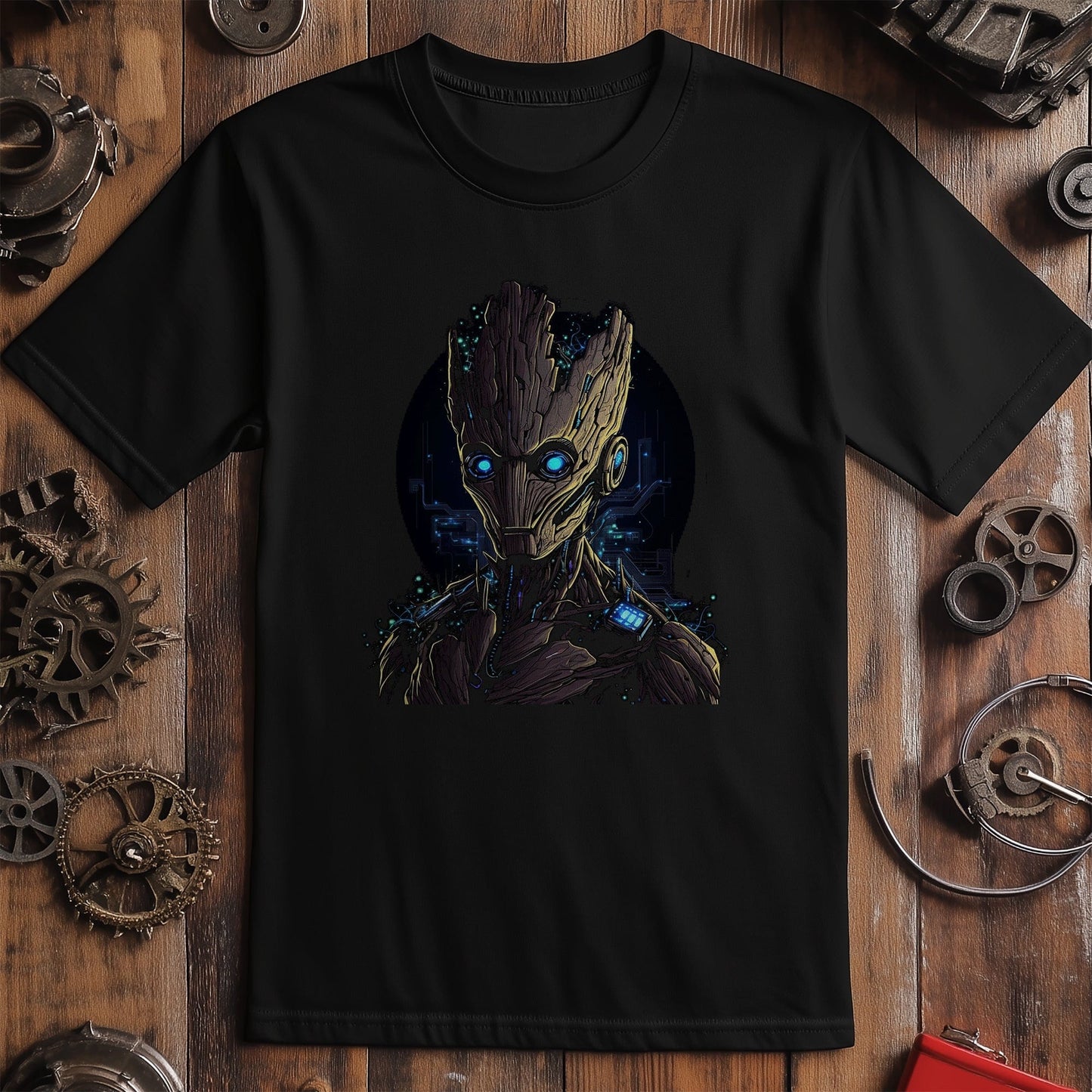 Cyberpunk Groot T-Shirt - Humorous