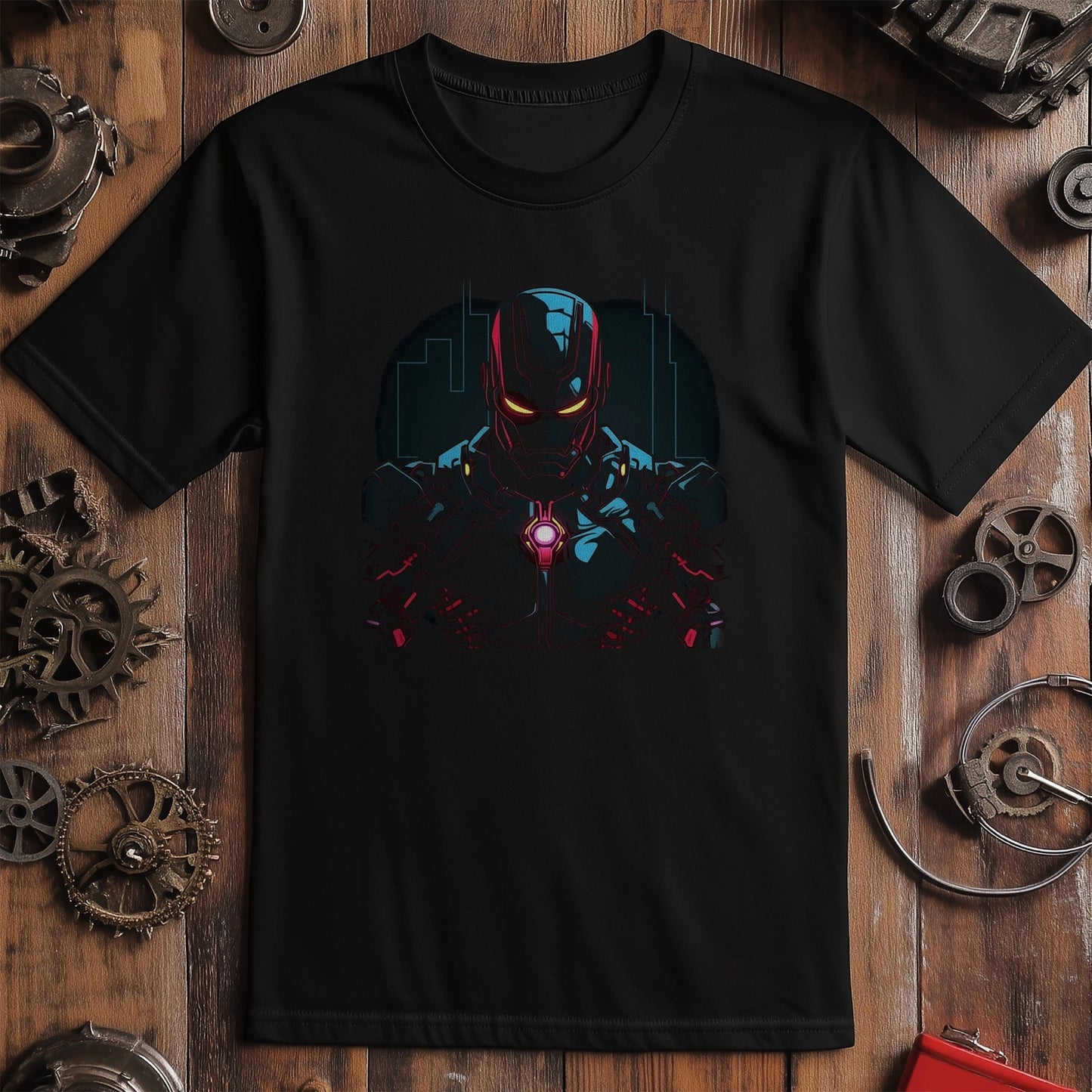 Iron Cyberpunk T-shirt - Unleash