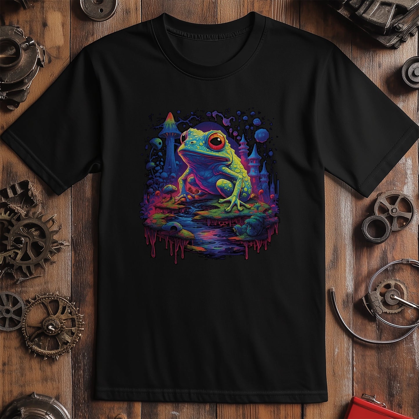 LSD-Frog-1 T-Shirt - Hilariously