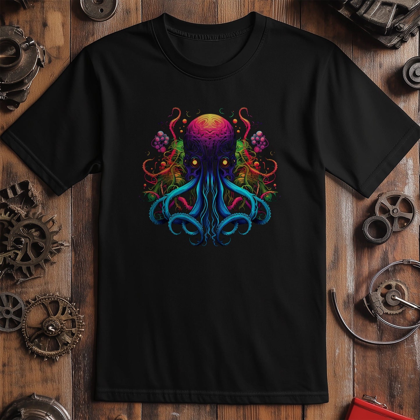 Trippy Octopus 4 T-Shirt -