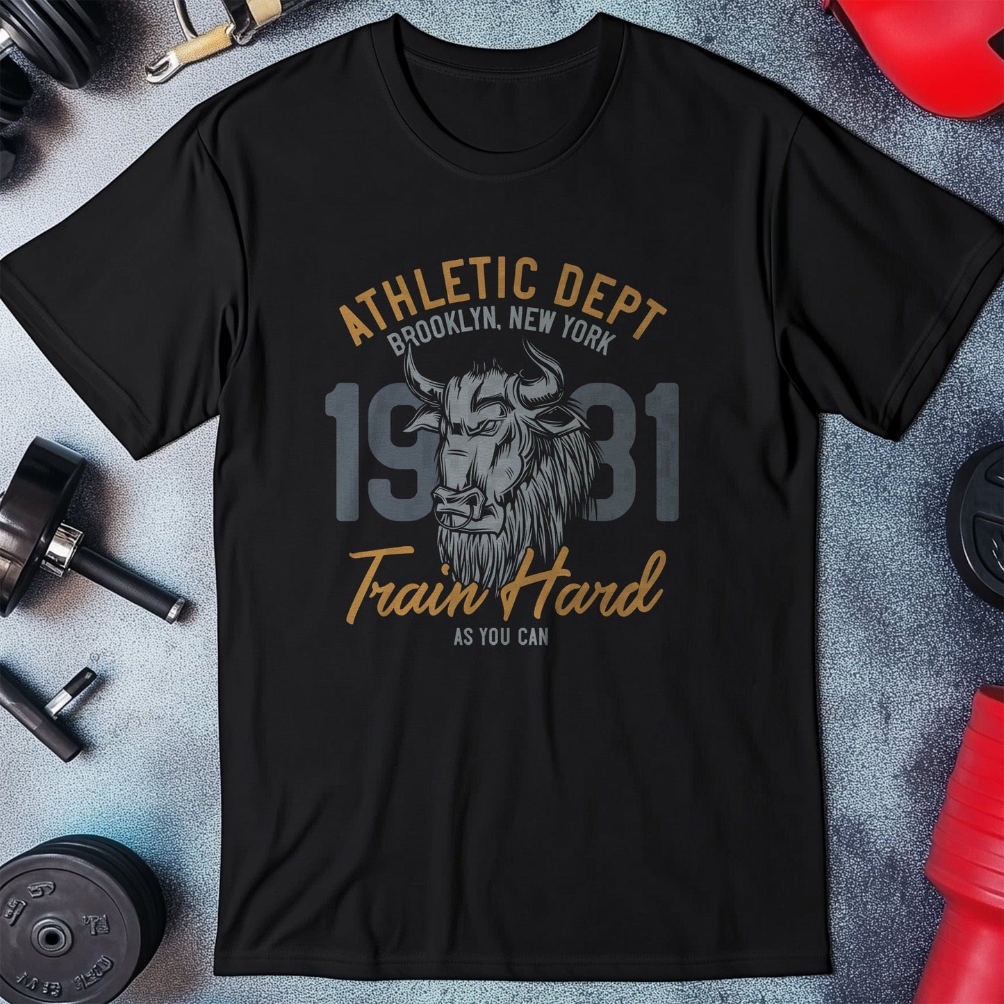 1981 Train Hard Lion T-shirt - Roar