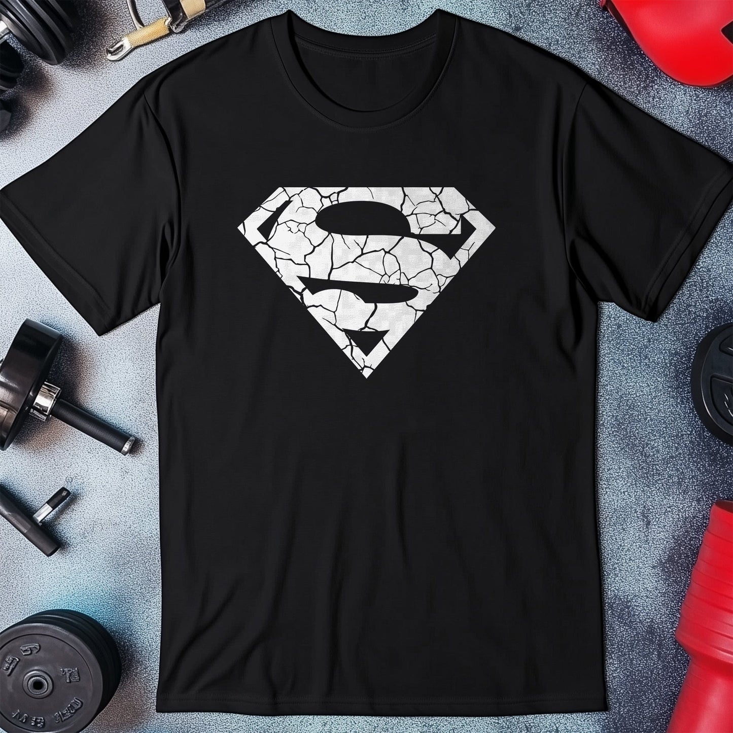 Cracked Superman T-Shirt - A Hero