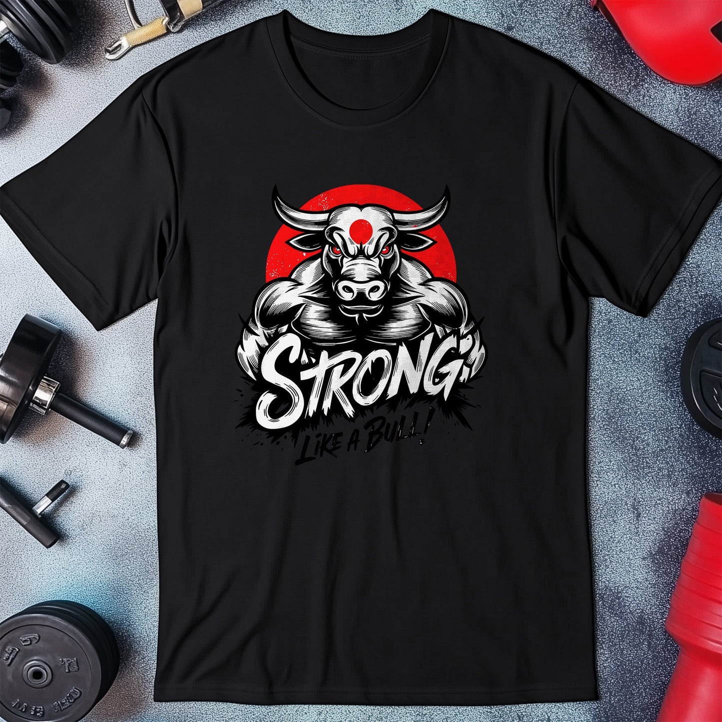 Gym 61 T-Shirt Bull-ief in Yourself!