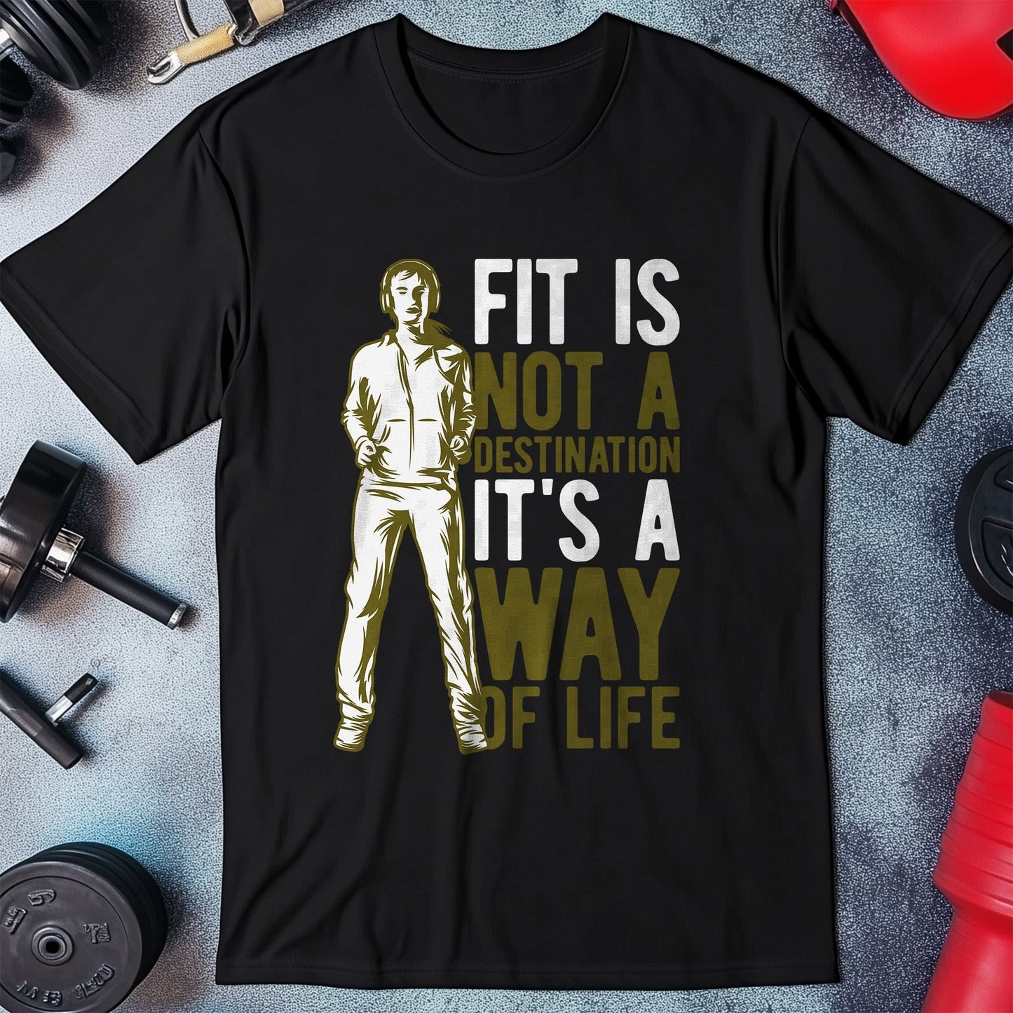 Fit Way of Life t-shirt - Funny