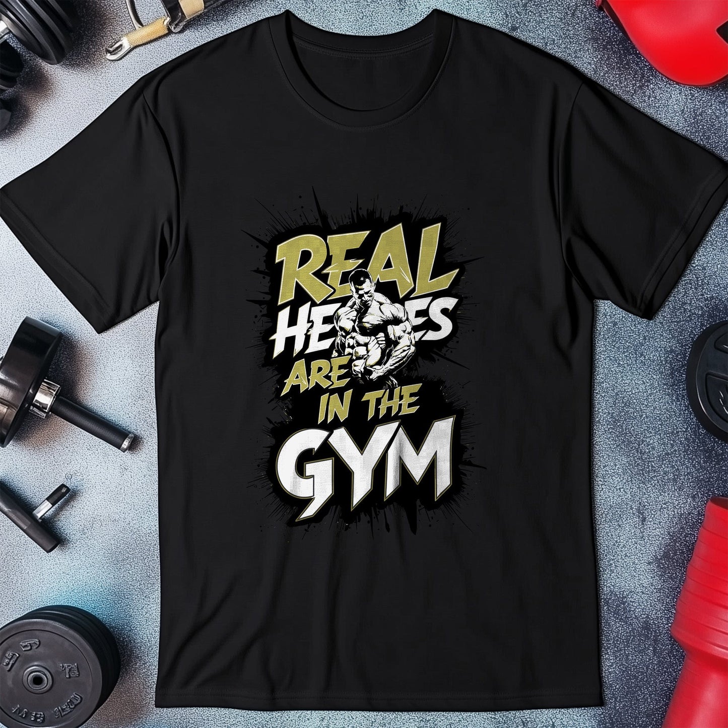 Gym 6 The Real Heroes' Club T-Shirt