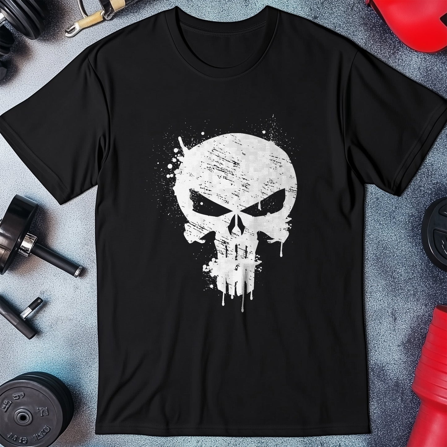 Punisher Skull Splatter T-Shirt -