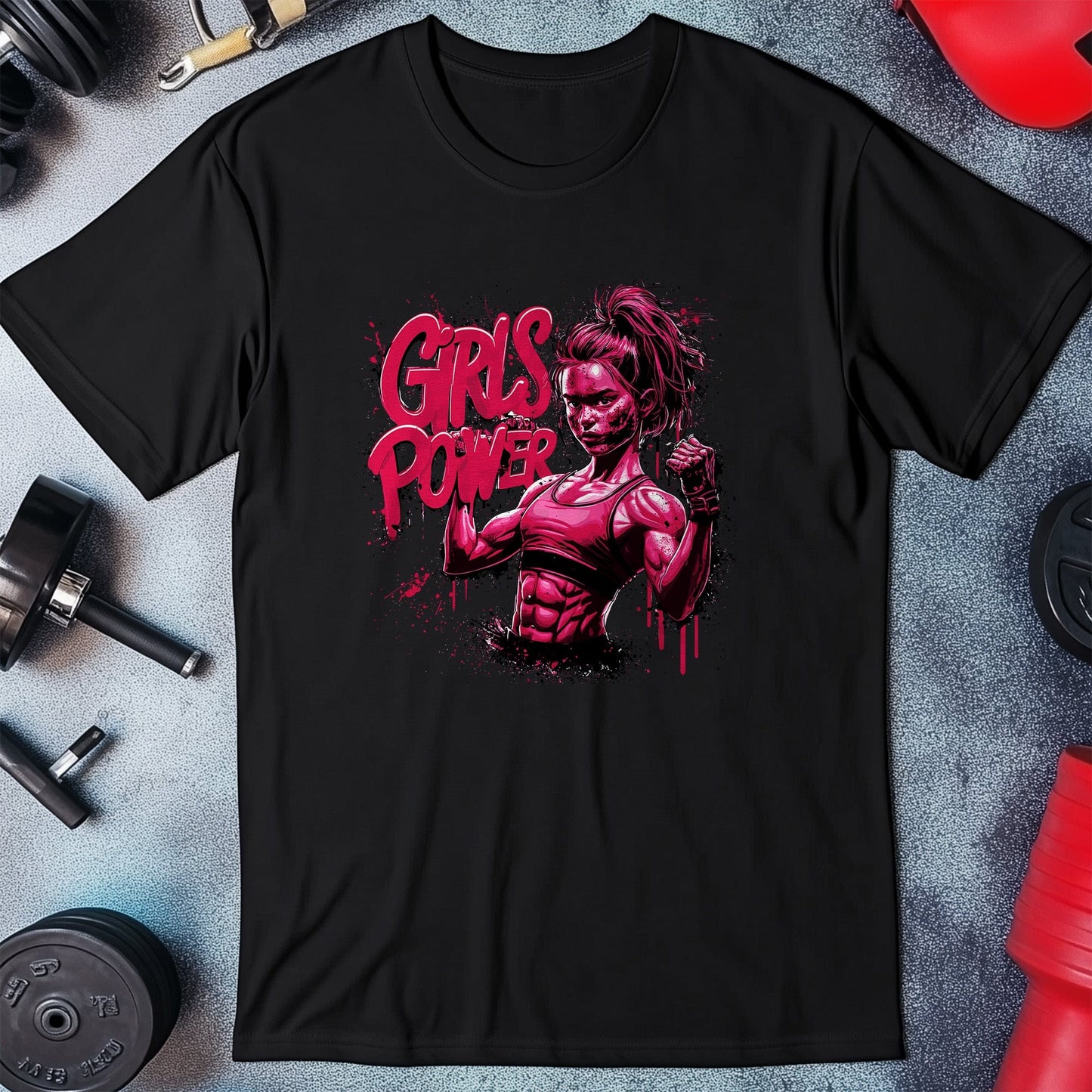 Gym 70 Girl power t-shirt