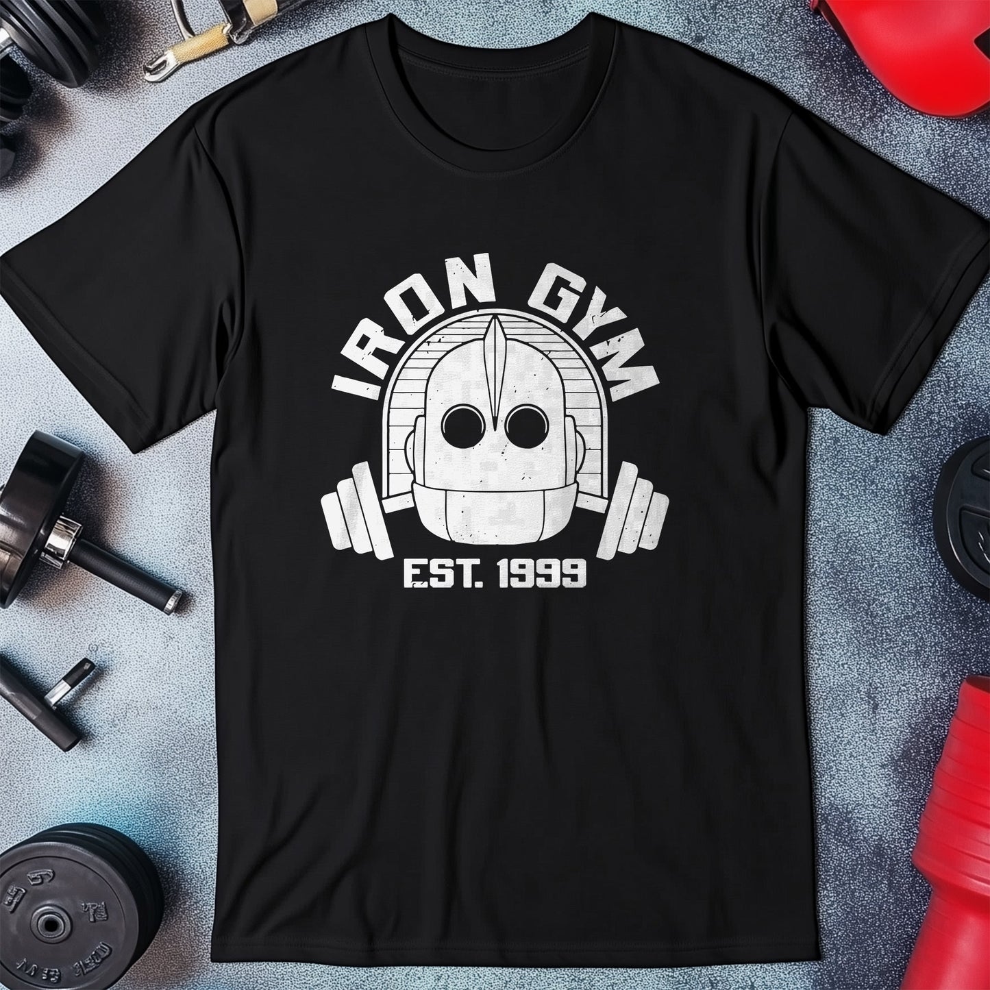 Iron Giant Gym t-shirt - Lift Heavy