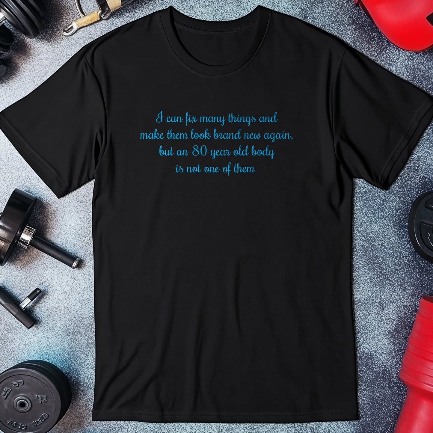 80-Year-Old Body T-Shirt ‚Äì Punching