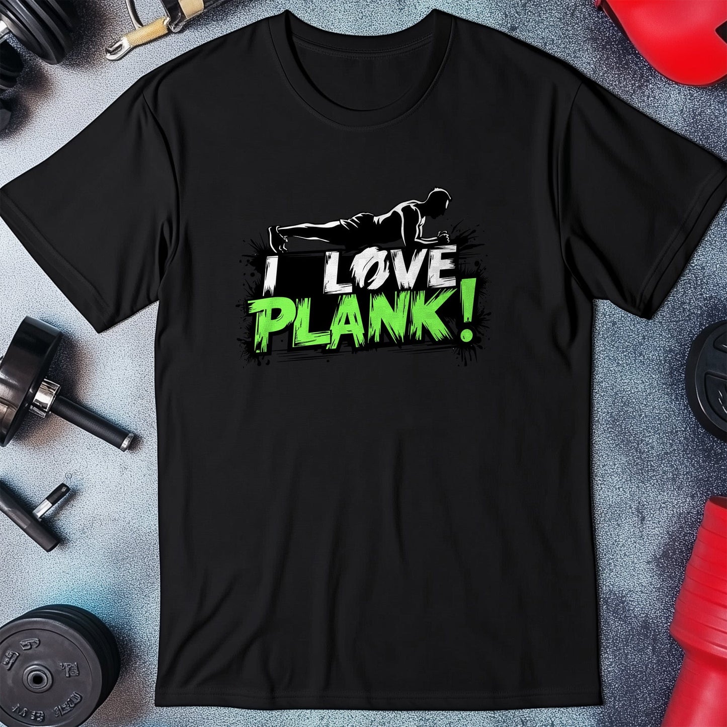 Gym 29 "I Love Plank" T-shirt